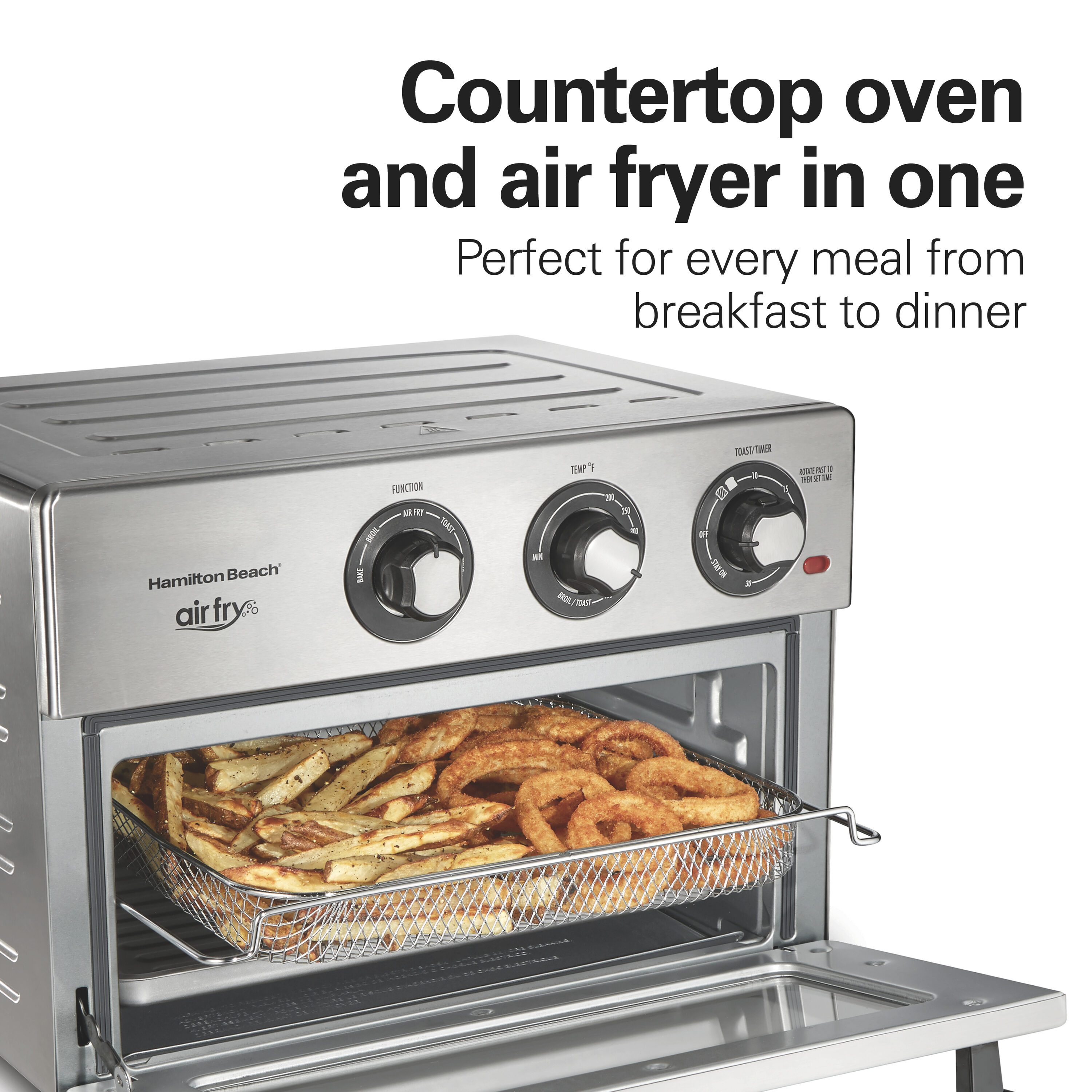 Hamilton Beach 6-Slice Stainless Steel Convection Toaster Oven Automatic Shut-off (1800-Watt) 31225 simolary.com 16 Hamilton Beach 6-Slice Stainless Steel Convection Toaster Oven Automatic Shut-off (1800-Watt) 31225 Simolary simolary.com 16