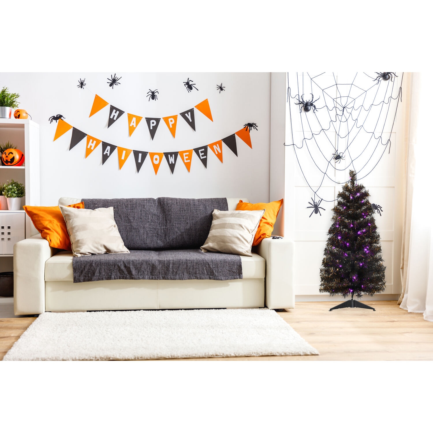 Haunted Hill Farm HH036TINTR-5BL3 Table-Halloween-Decor - View #12