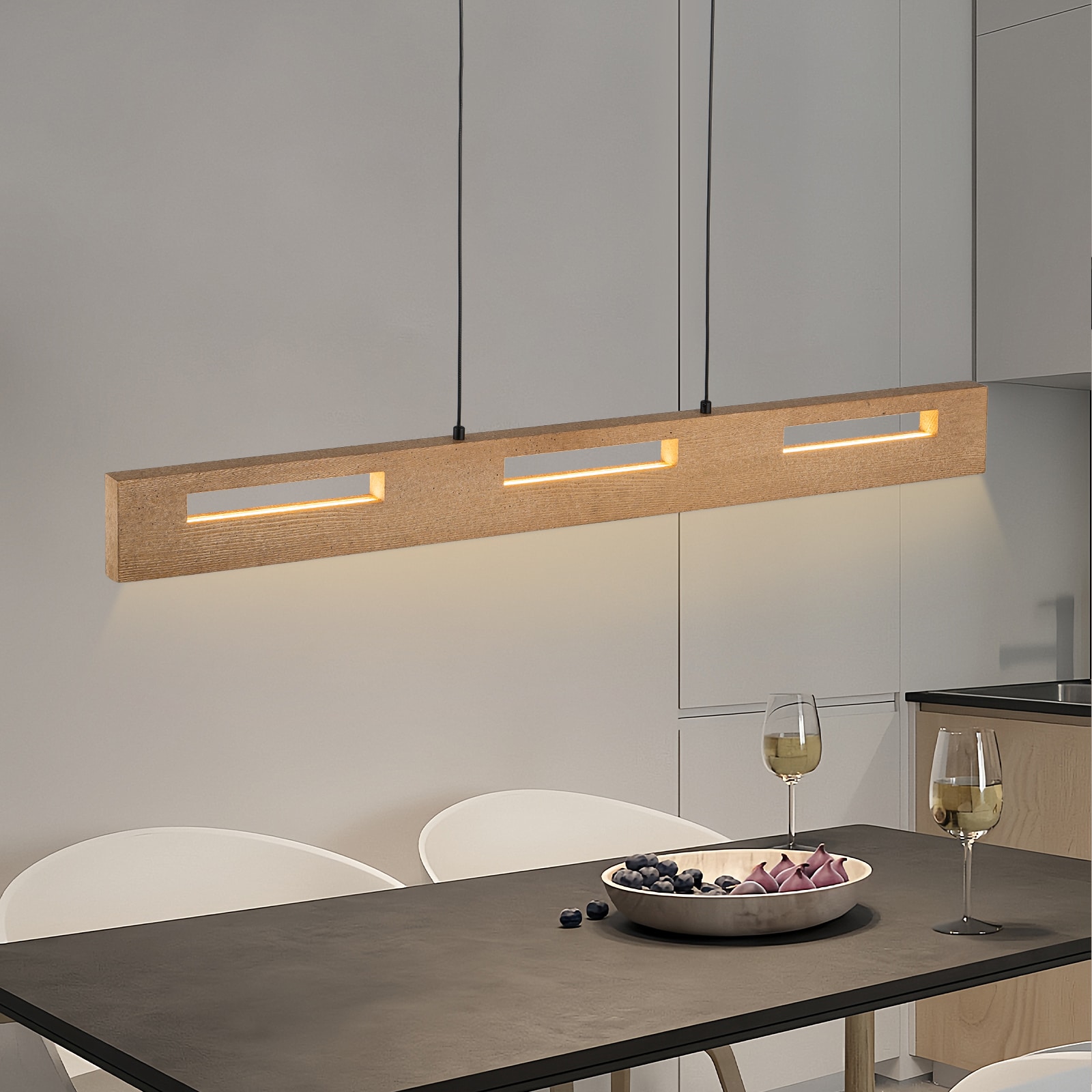 EDISLIVE Y81010000059638 1 -Light Wood Modern/contemporary Linear Large Hanging Kitchen island light