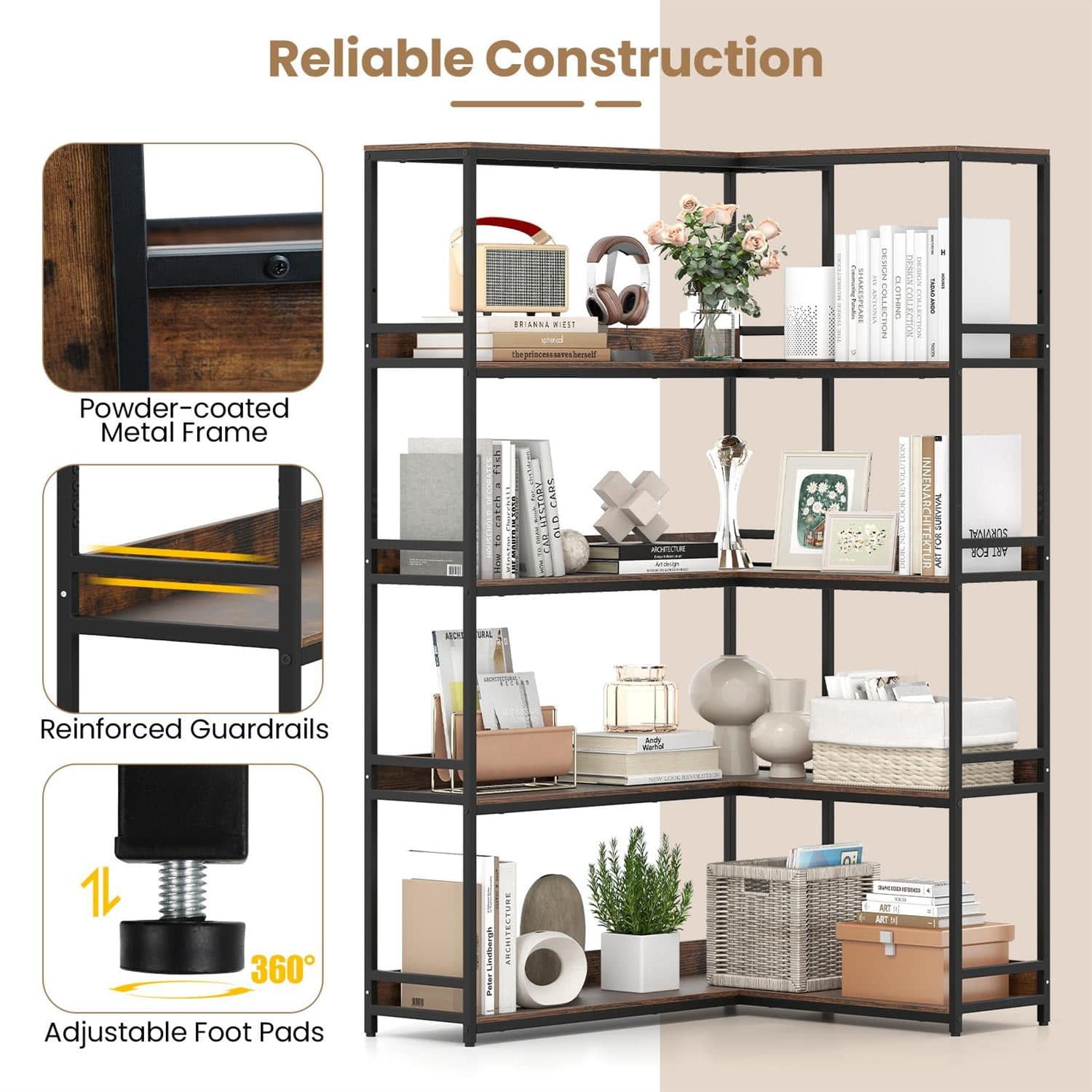 VERYKE 3851215251599 bookcases - View #5