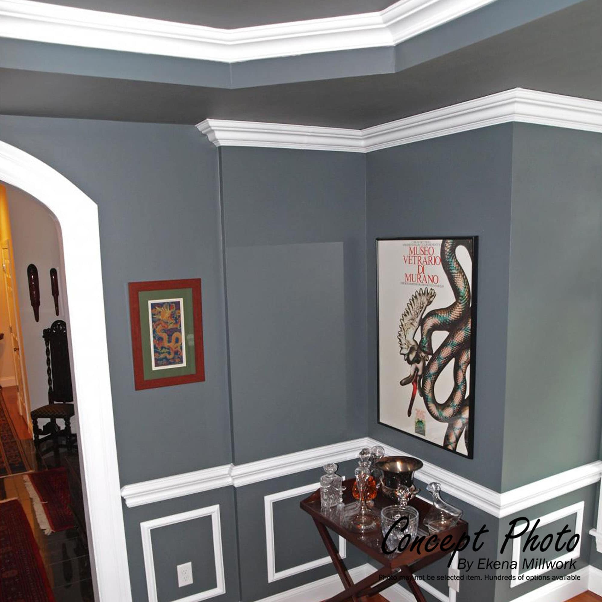 Ekena Millwork MLD04X00FT Chair-Rail-Moulding - View #9