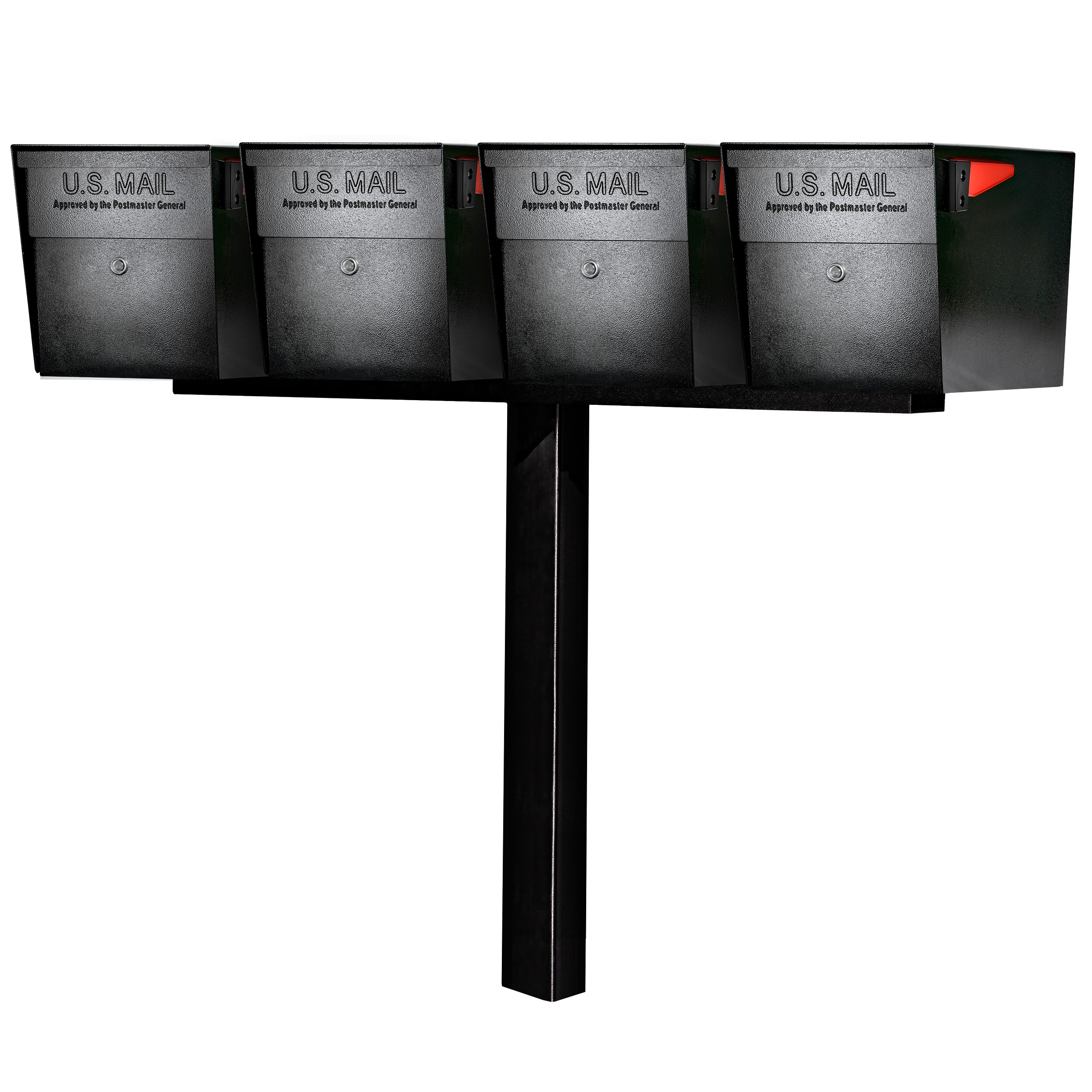 Mail Boss 7106-X4-BLK-IG mailboxes - View #15