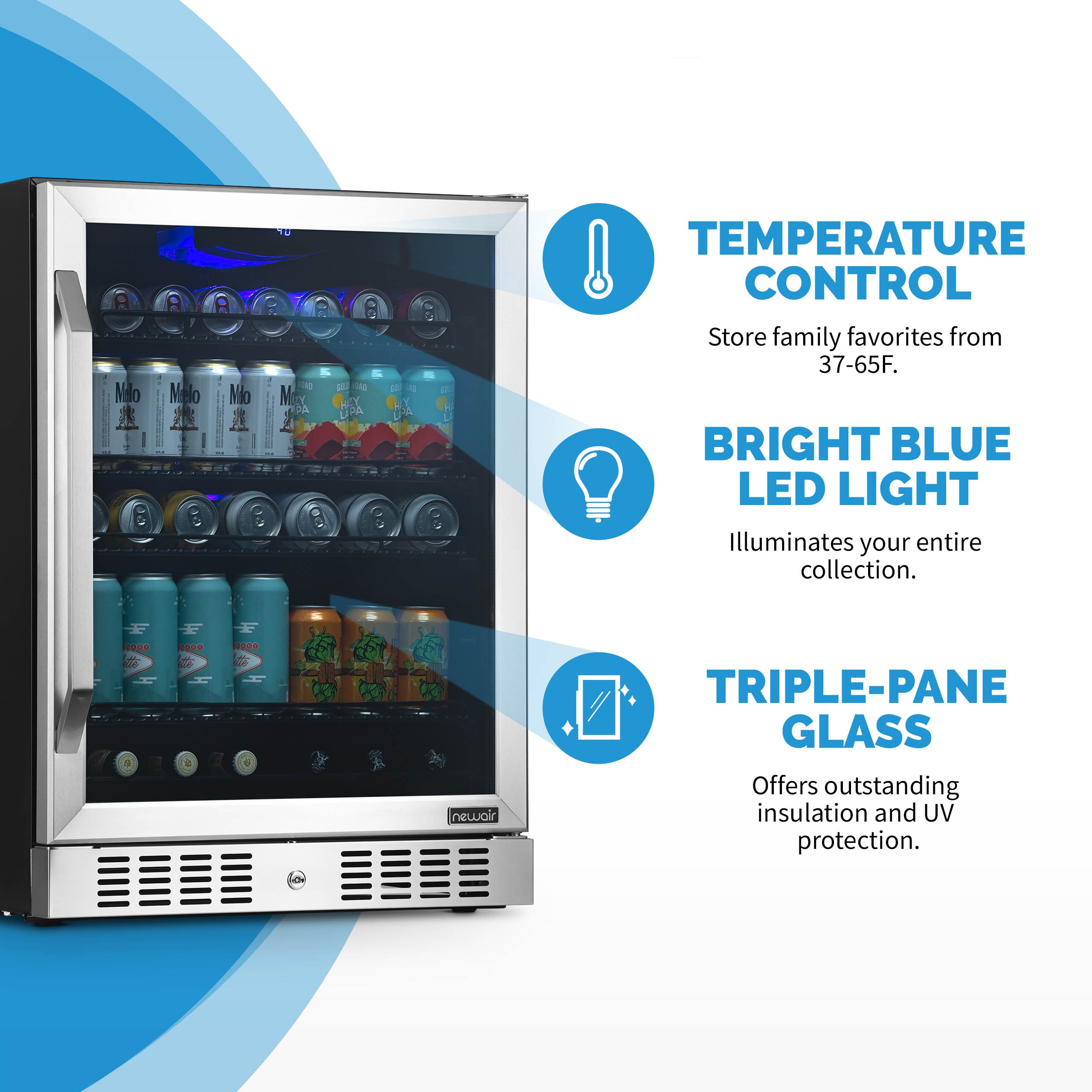 NewAir NBC177SS00 Beverage-Dispensers - View #6