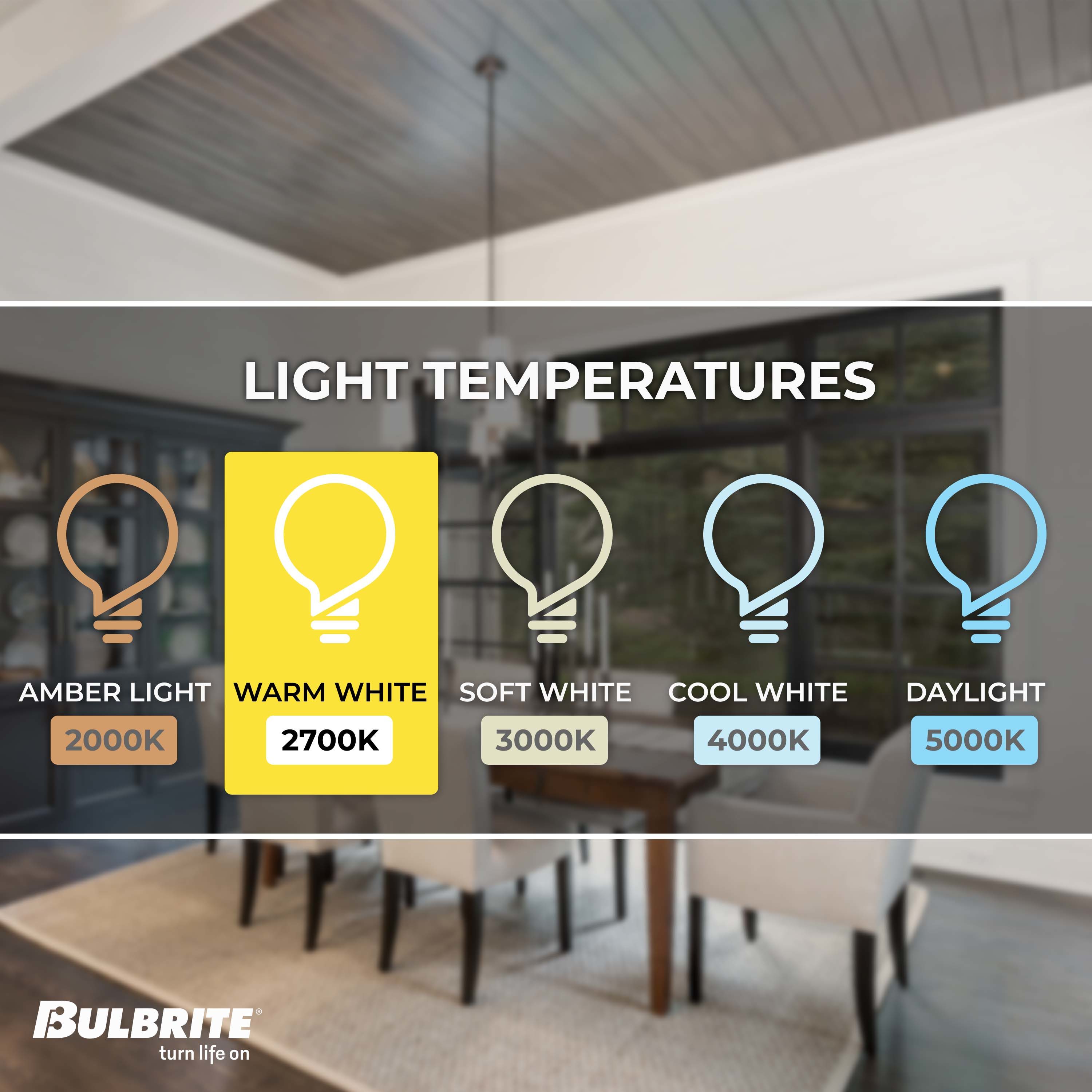 Bulbrite LED Filament 40-Watt EQ CA10 Warm White Candelabra Base (e-12 ...