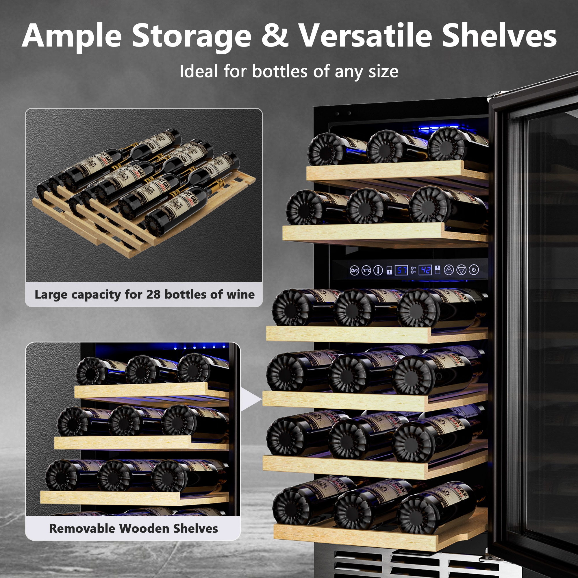 SIMZLIFE FWC004-15SI Wine-Chillers - View #2