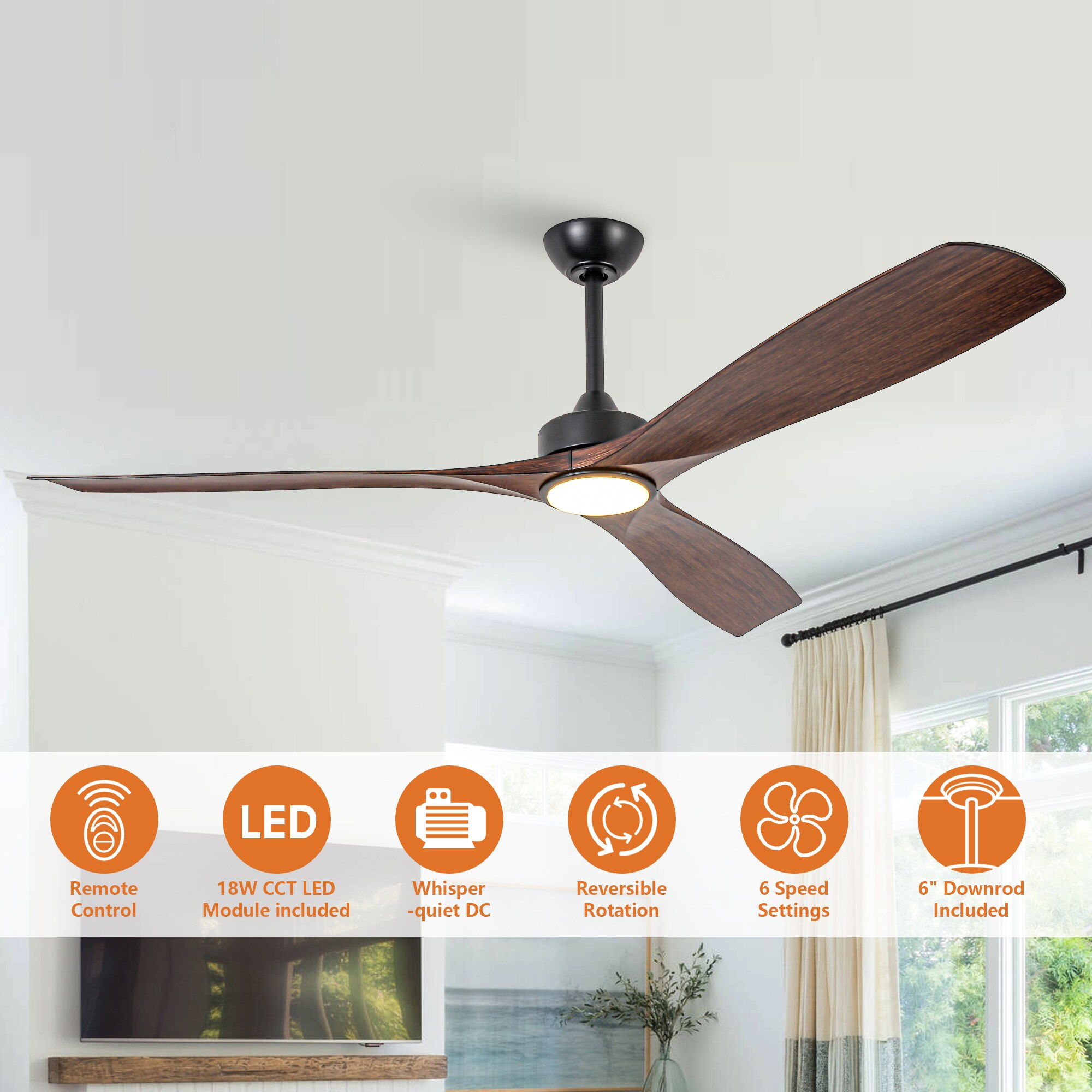 Parrot Uncle F8310110V Ceiling-Fans - View #3