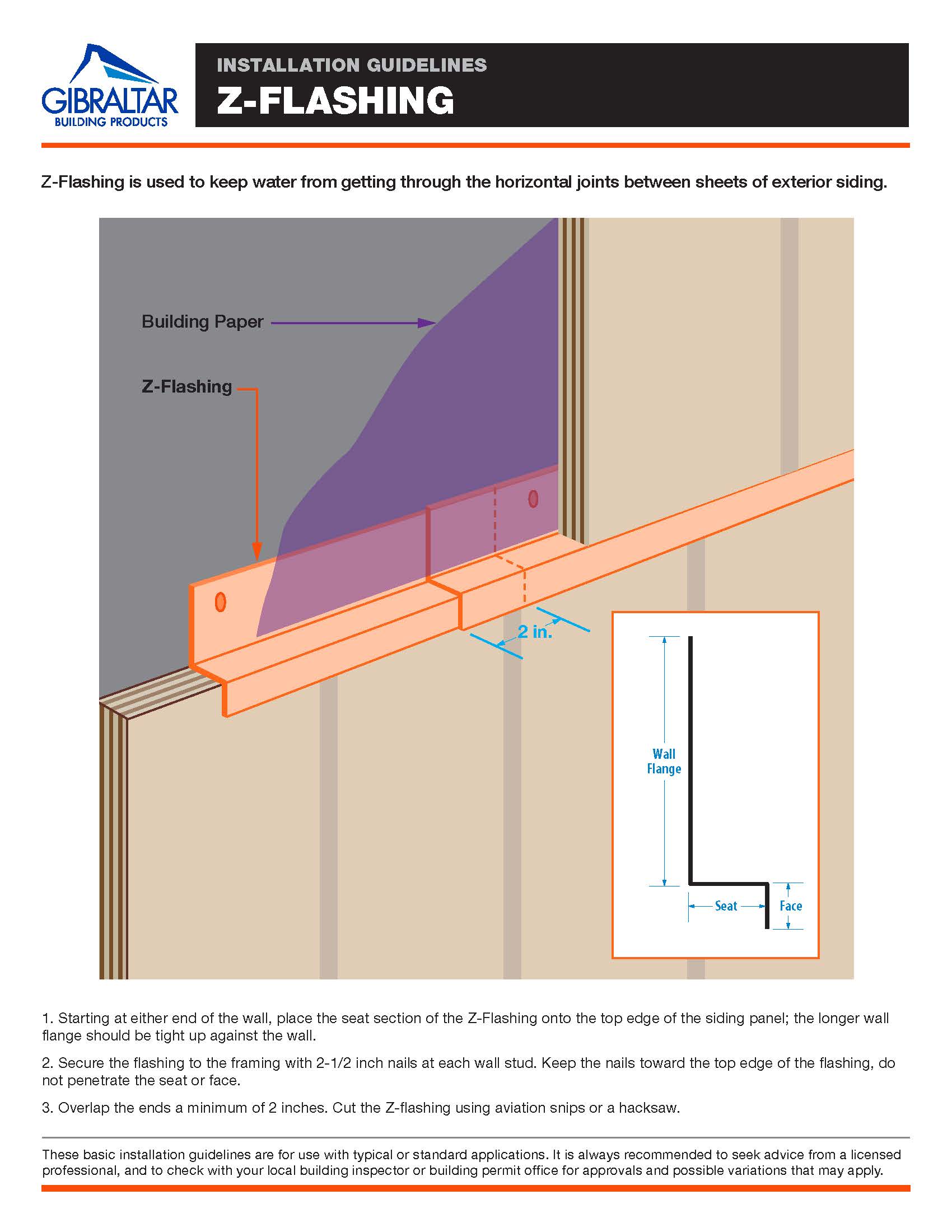 Gibraltar Building Products ZB6B Step-Flashing - View #3