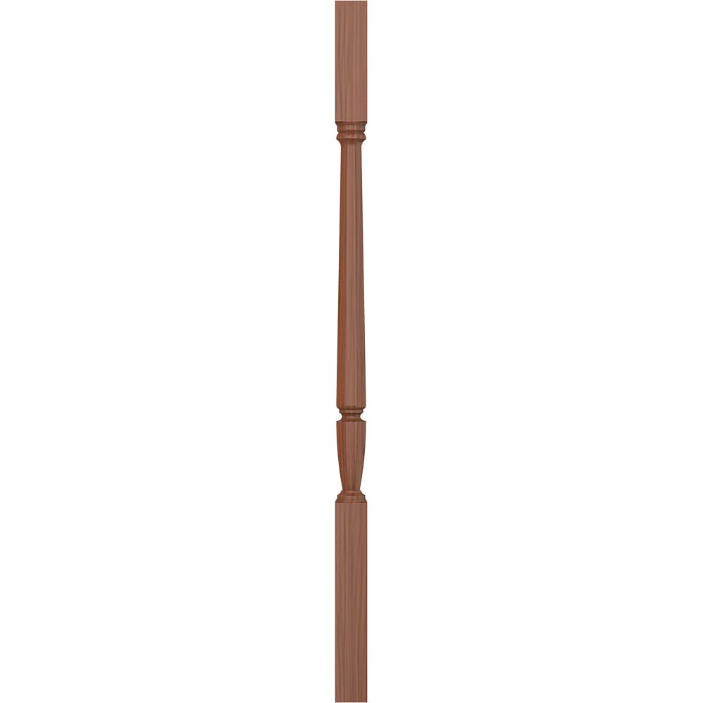 L.J. Smith Stair Systems LJP-20058-C 38 38-in x 1.75-in Unfinished Cherry Square Top Stair Baluster