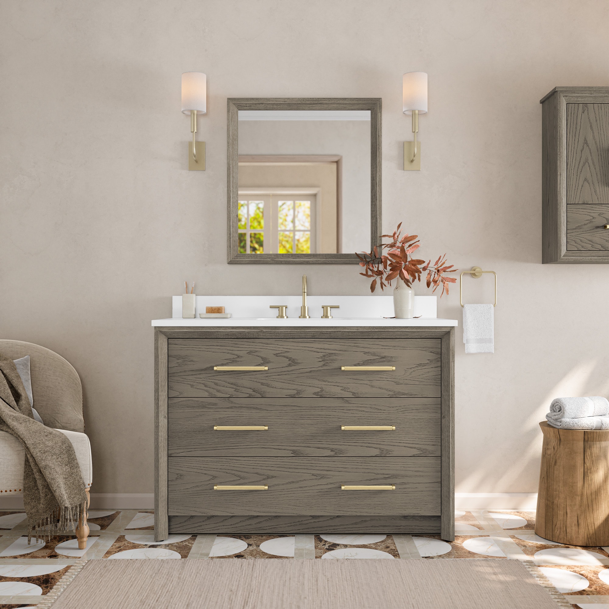 Greentouch Home 1883VA-48-267-907-UM Bath-Vanity-Combo - View #13