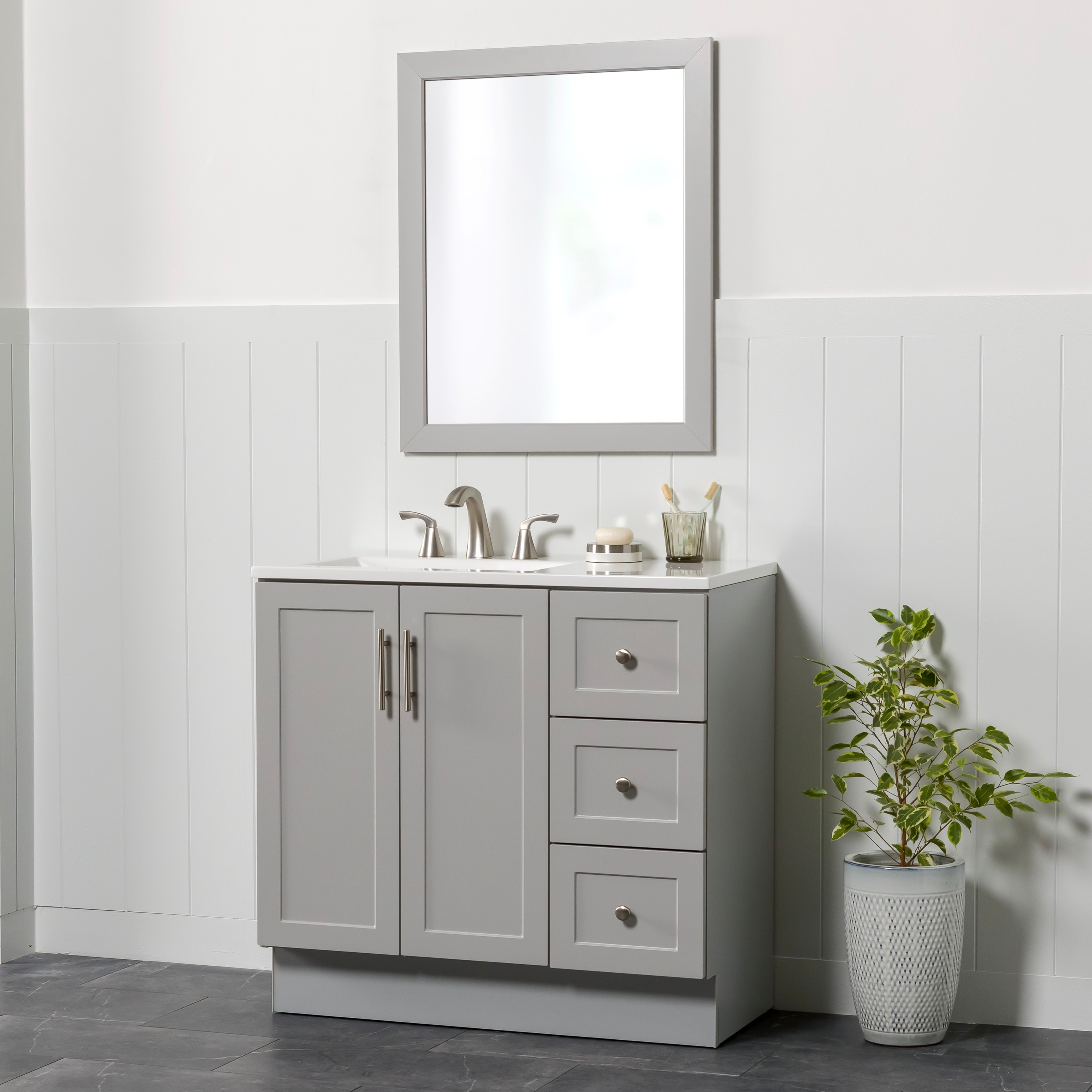 Project Source DV36P2-CY Bath-Vanity-Combo - View #6