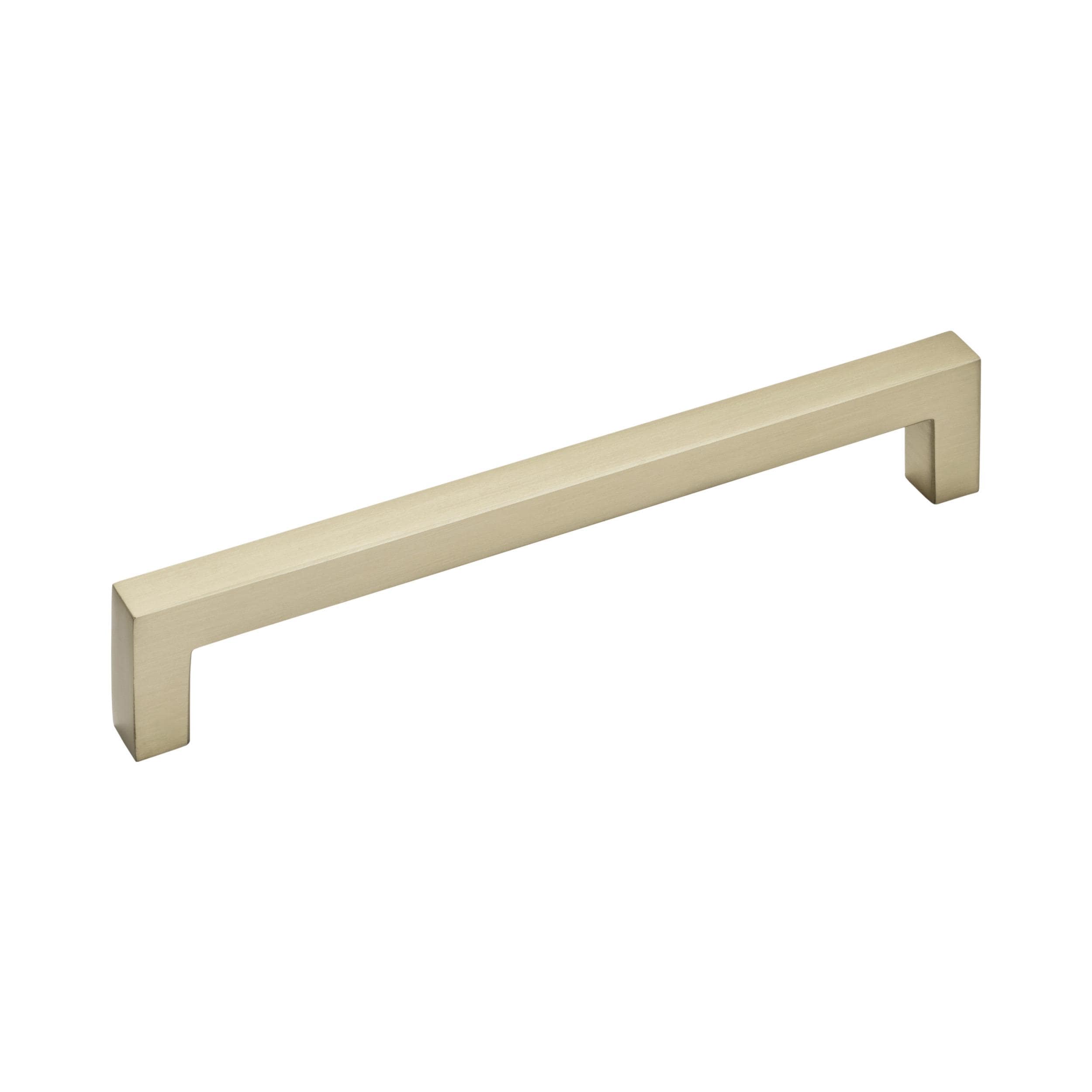 Amerock BP36572BBZ Monument 6-5/16-in , 160mm Center to Center Golden Champagne Rectangular Bar