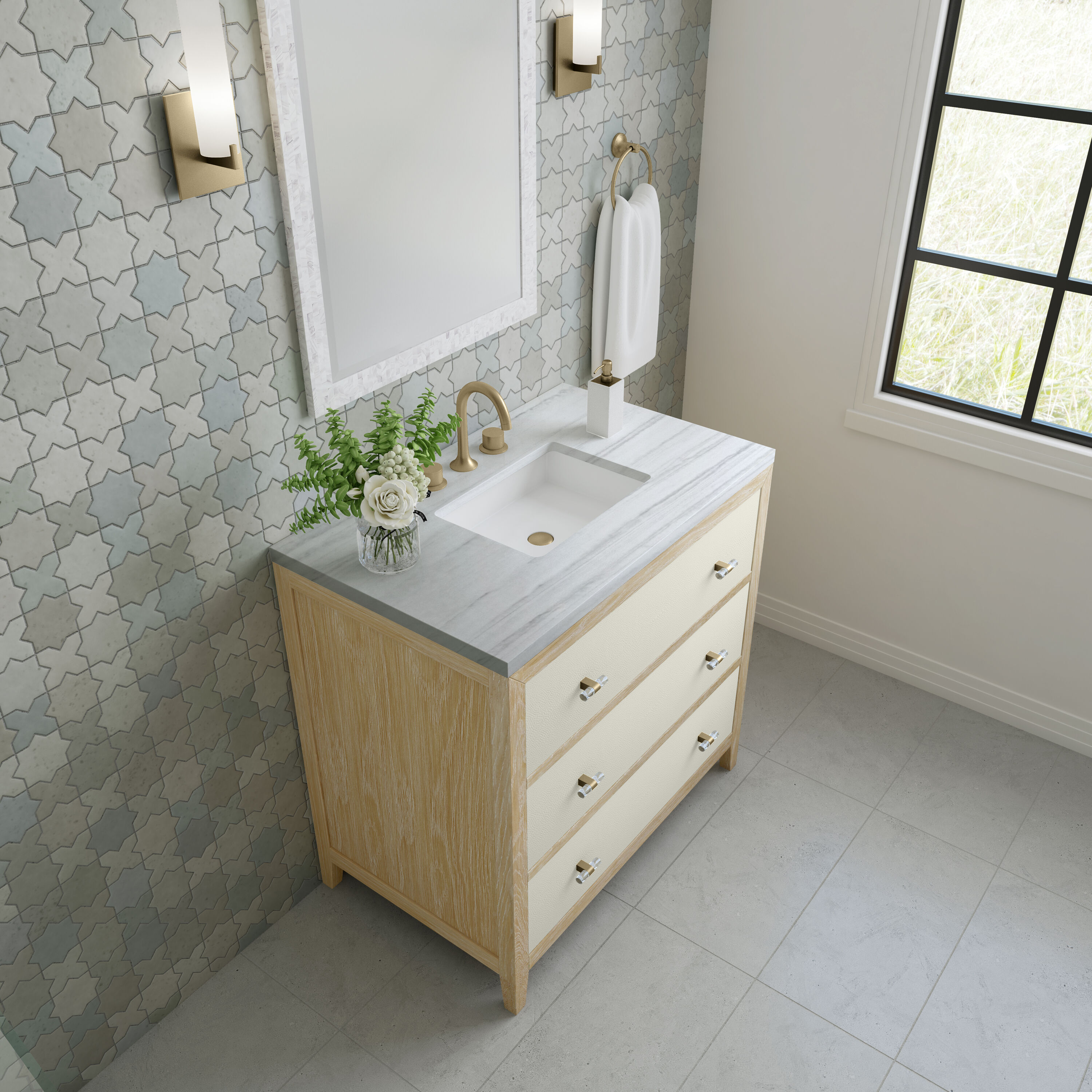 James Martin Vanities D604-V36-SHG-3AF Bath-Vanity-Combo - View #5