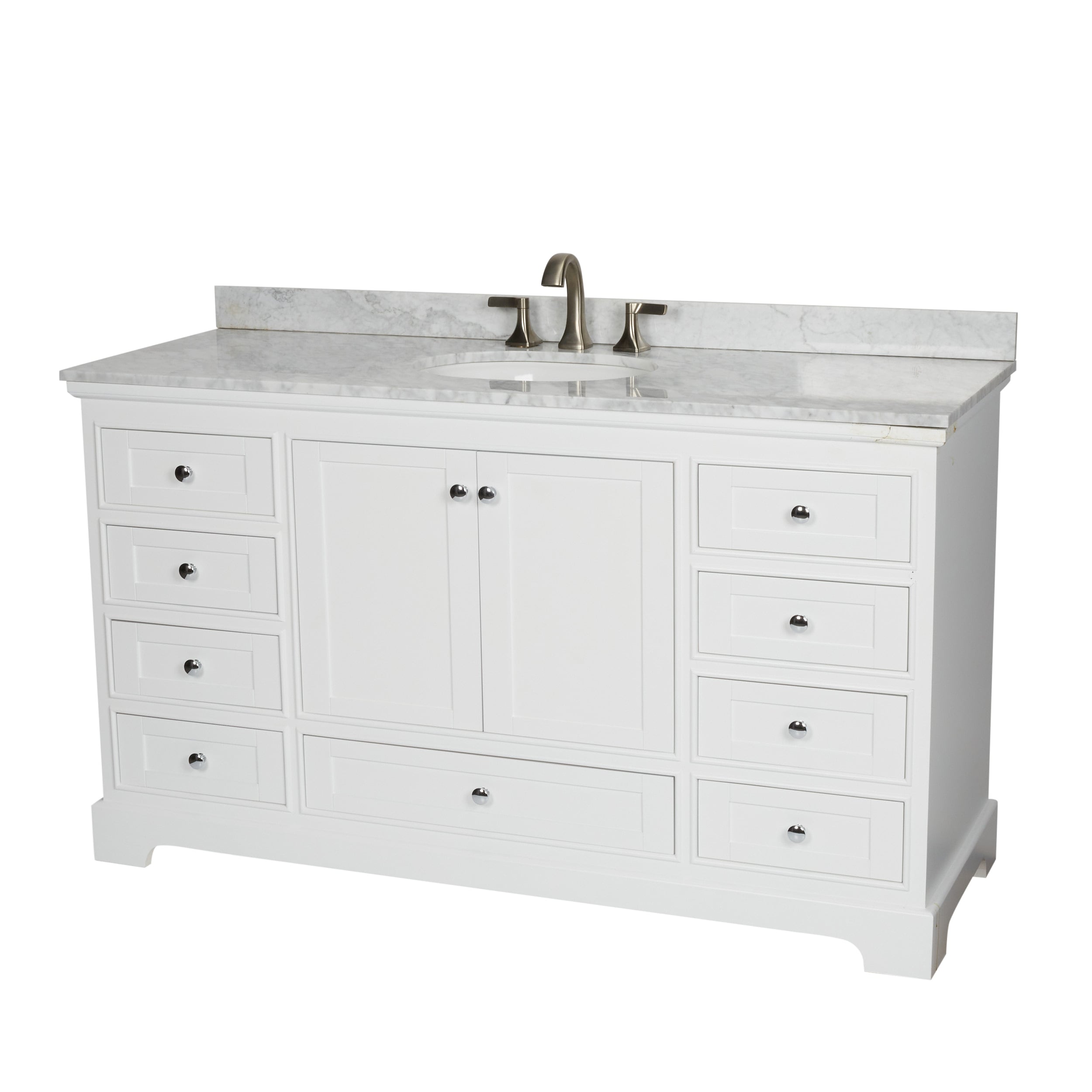 Wyndham Collection WCS202060SWHCMUNOMXX Bath-Vanity-Combo - View #6