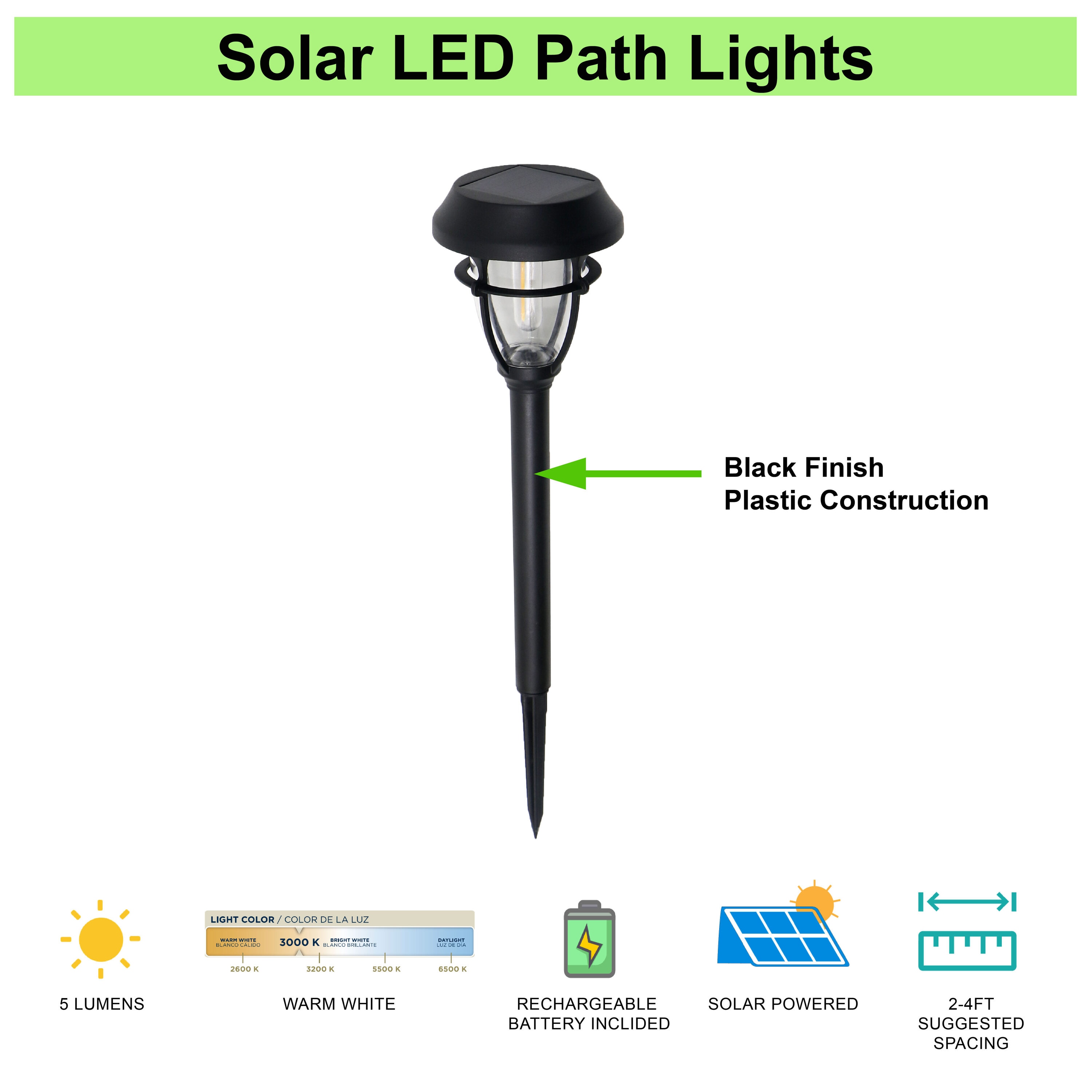 Harbor Breeze TS1909A Path-Lights - View #12