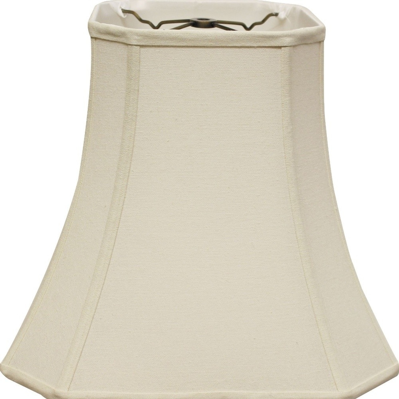 HomeRoots 12-in x 14-in Natural Linen Bell Lamp Shade 4000469674 at ...