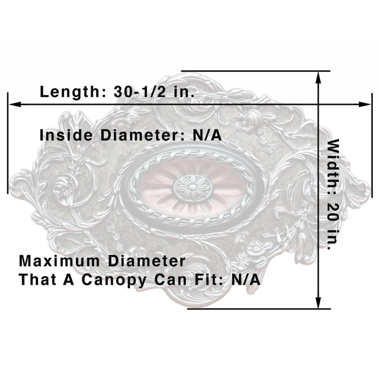 From Plain to Beautiful in Hours CCMF-094-3-INT-LL Ceiling-Medallions - View #5