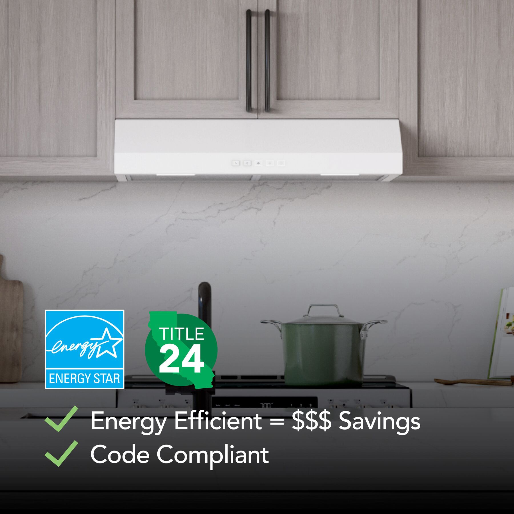 Broan GLA2303WW Undercabinet-Range-Hoods - View #7
