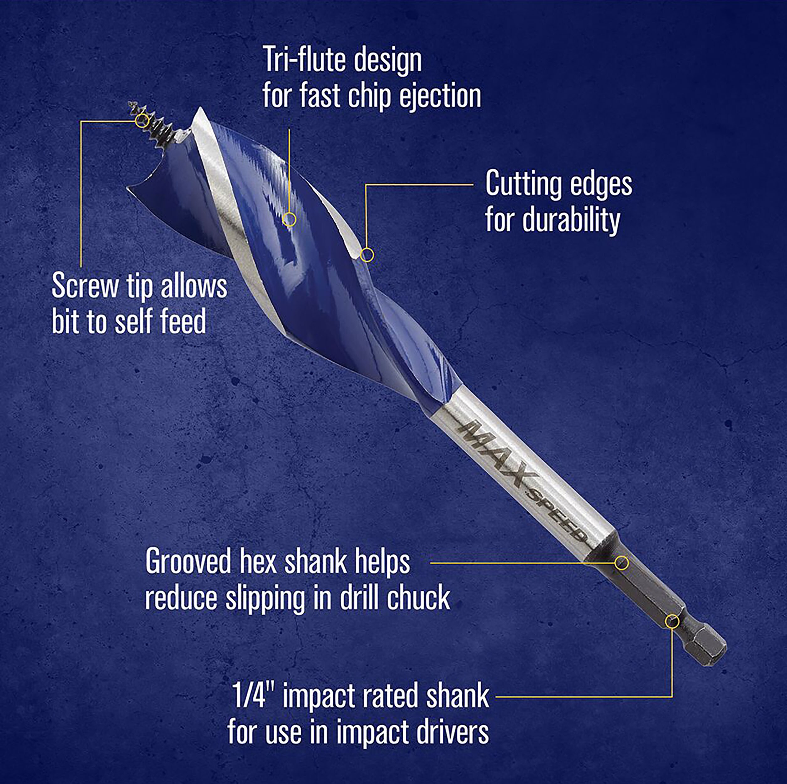 IRWIN 3041006 Woodboring-Drill-Bits - View #2
