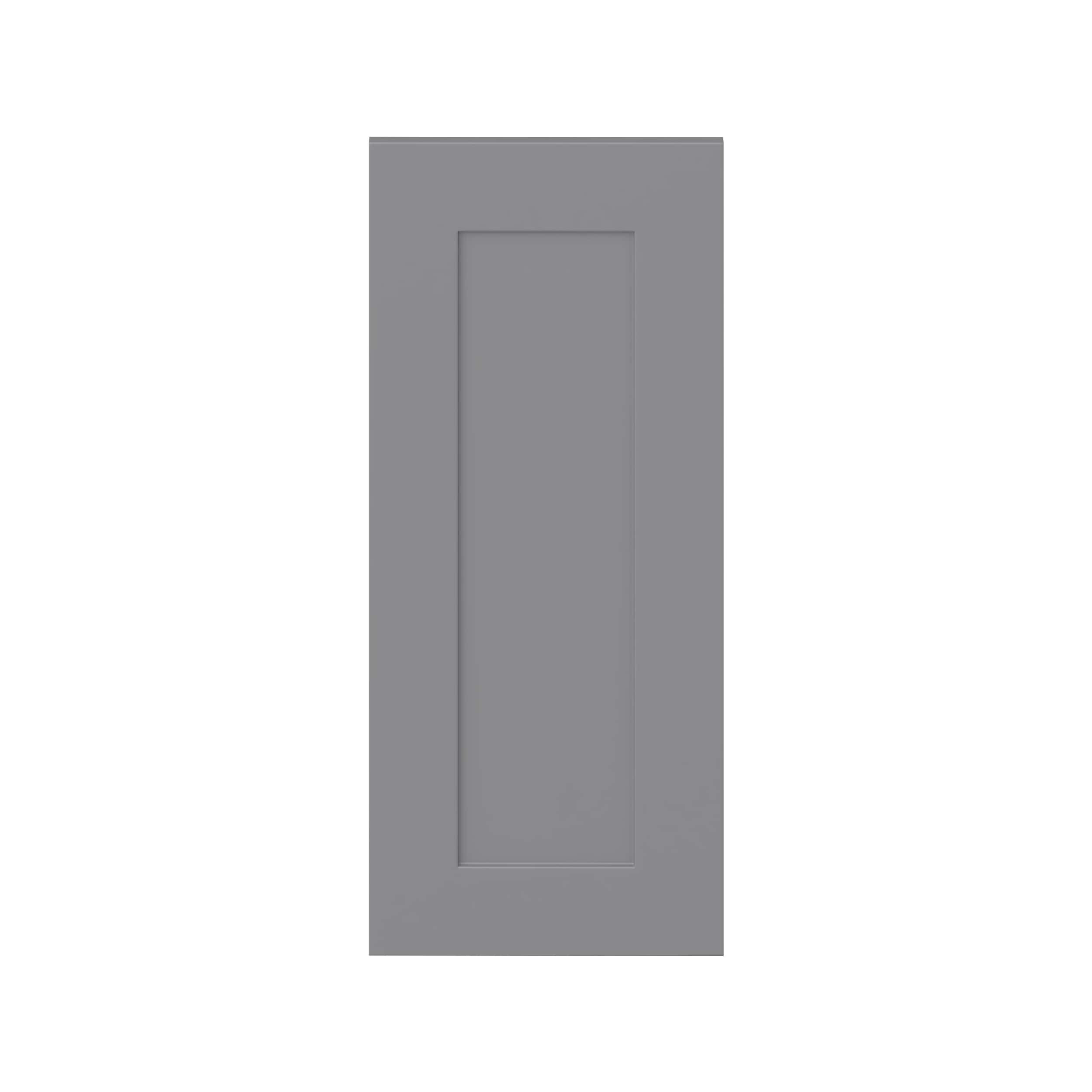 Hugo&Borg DSDR1330-BM Beaumont 13-in W x 30-in H Slate Gray Shaker Wall cabinet door (Fits 15-in wall box )