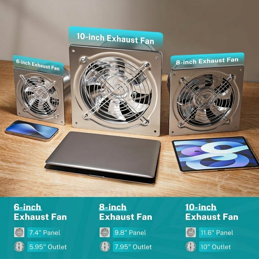 ITOPFOX LIT0508E12 Wall-Mounted-Fans - View #3