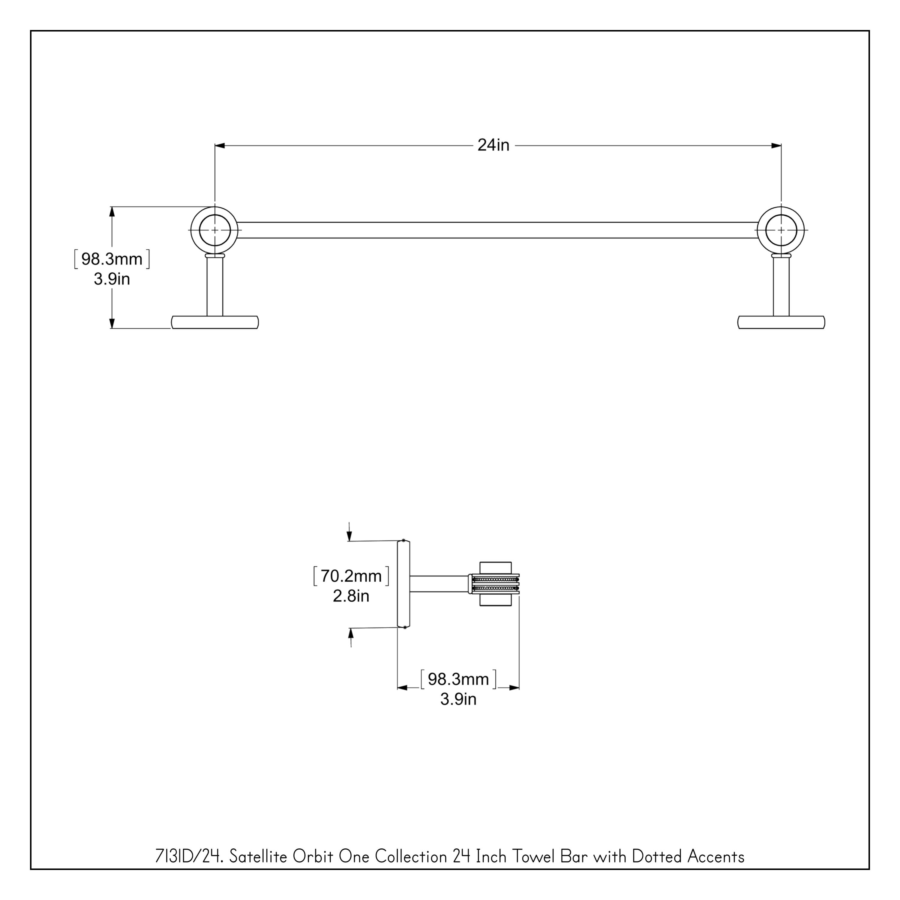 Allied Brass 7131D/24-ABR d060350 - View #3