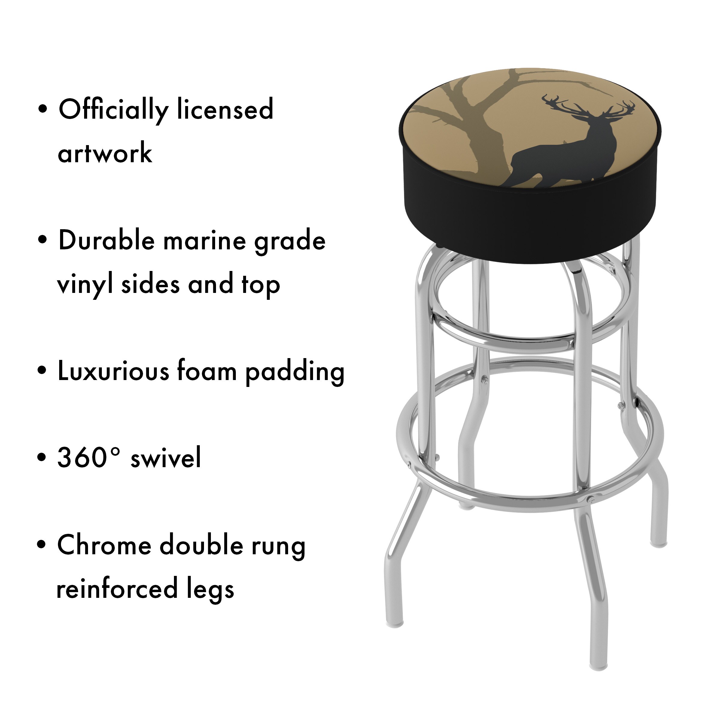 Trademark Gameroom HUNT1000-DEER stools - View #3