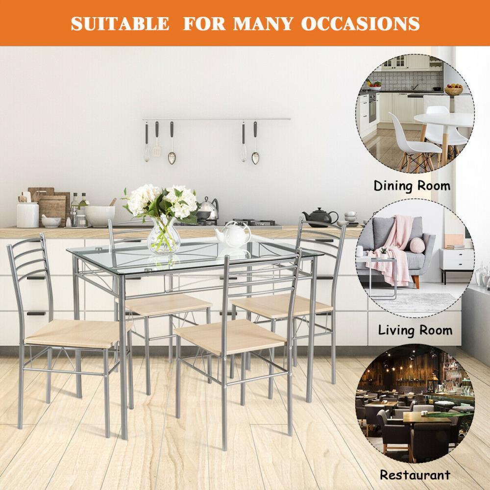 Costway HW54039 Dining-Sets - View #6