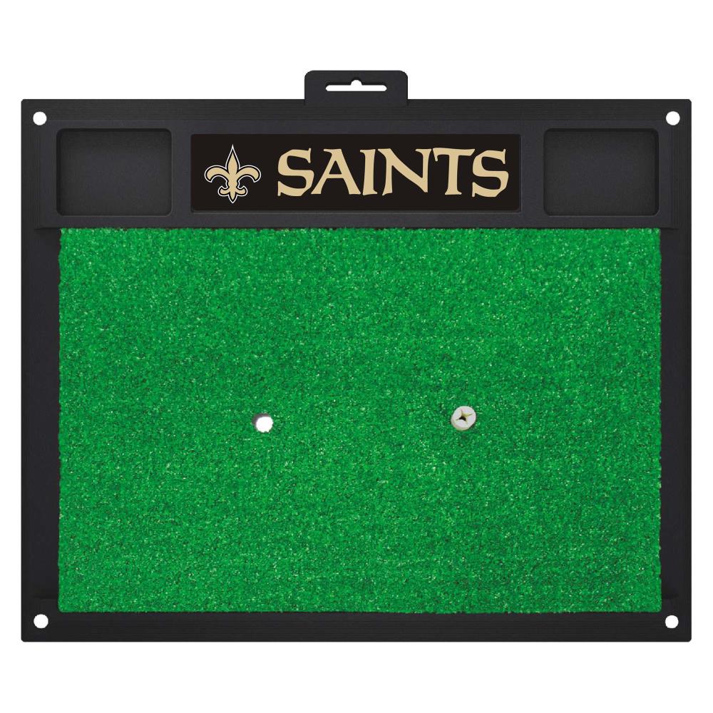 Fan Mats NFL New Orleans Saints Golf Hitting Mat