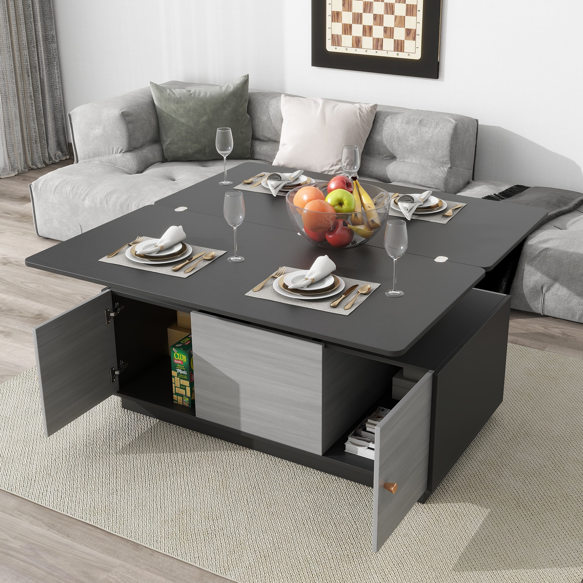 ModernLuxe L3P-WF307466AAG Coffee-Tables - View #5