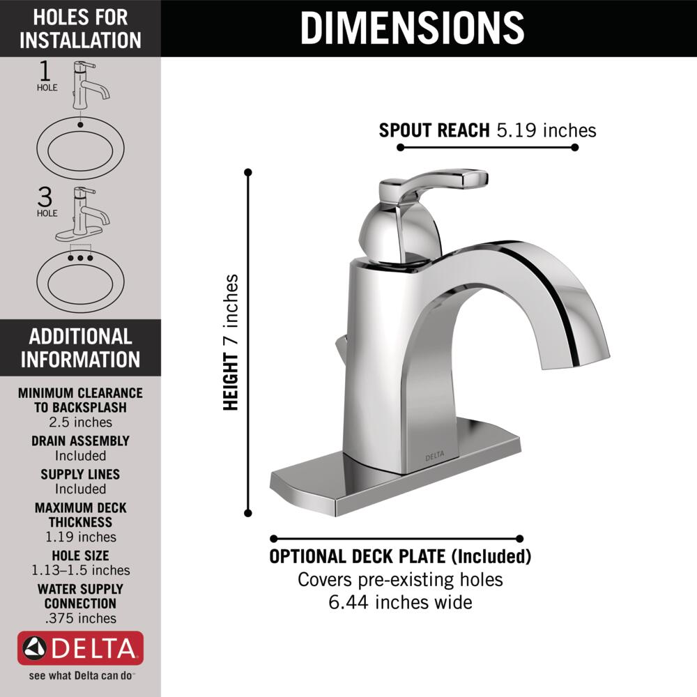 Delta 15768LF Lavatory-Faucets - View #4