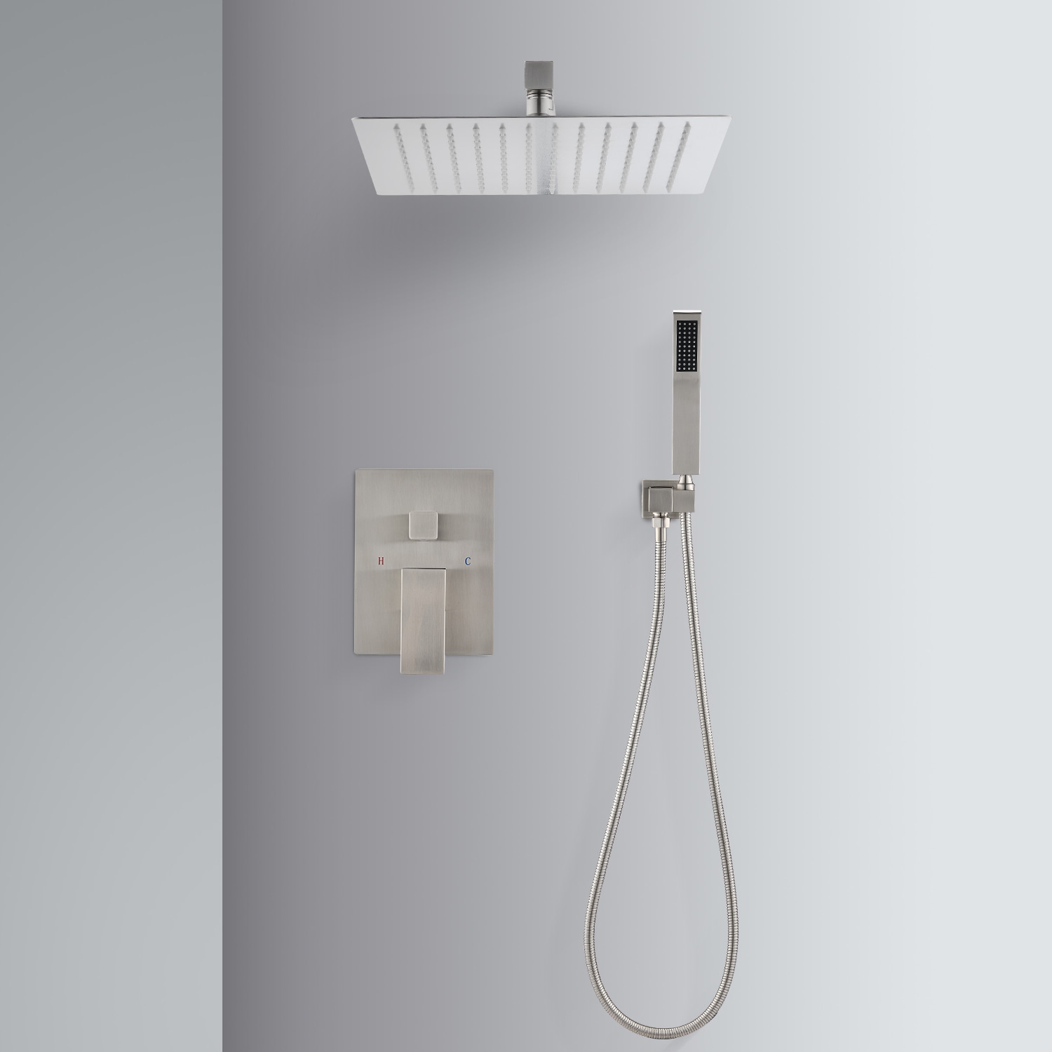 Tahanbath MT2-003-12NS Showerhead-Bar-Panels - View #2