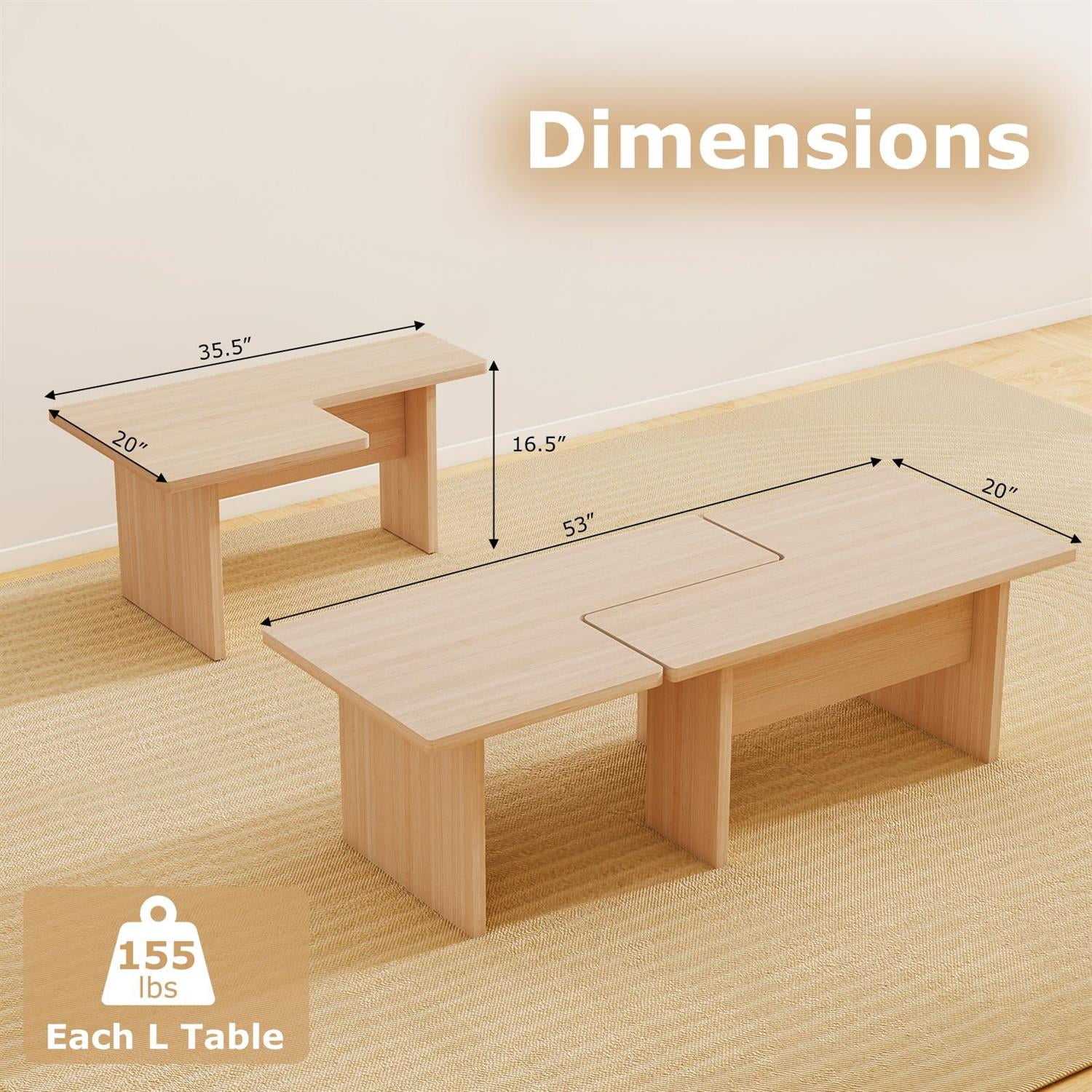 VERYKE 4401555921653 Coffee-Tables - View #6