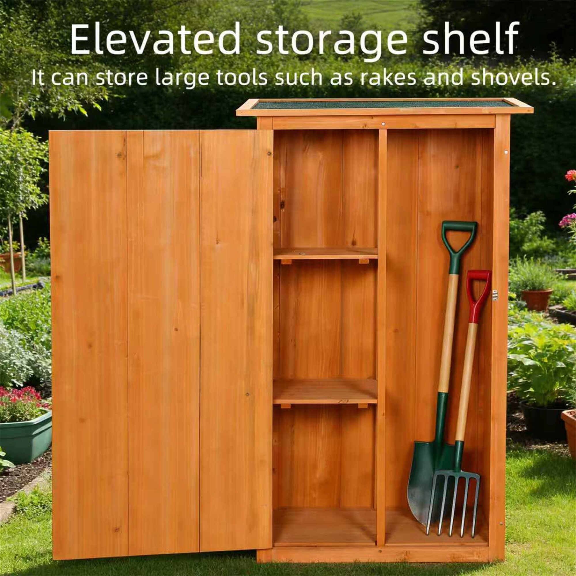BABOOM BOM-T3842BN-CO Wood-Storage-Buildings - View #3