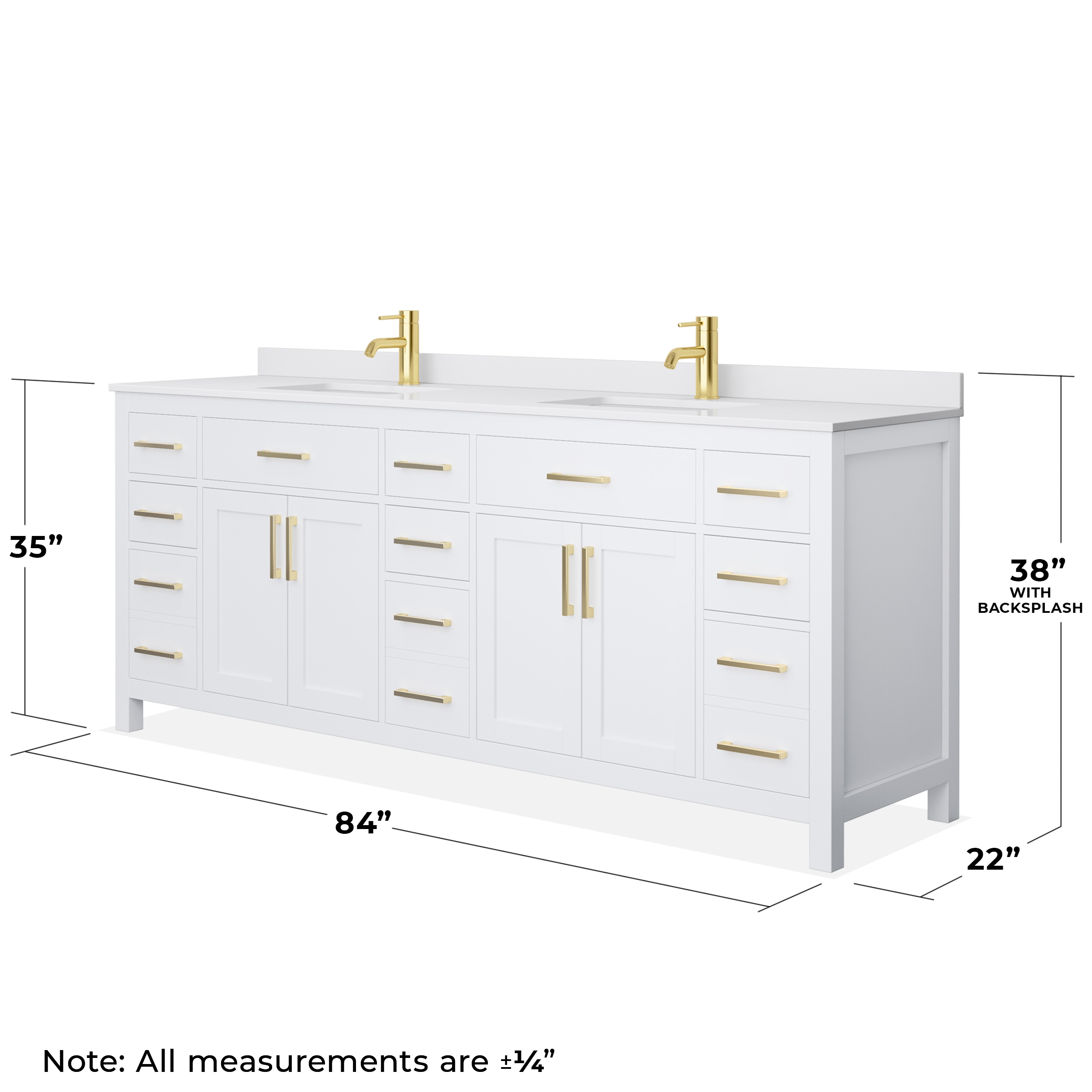 Wyndham Collection WCG242484DWGWCUNSMXX Bath-Vanity-Combo - View #5