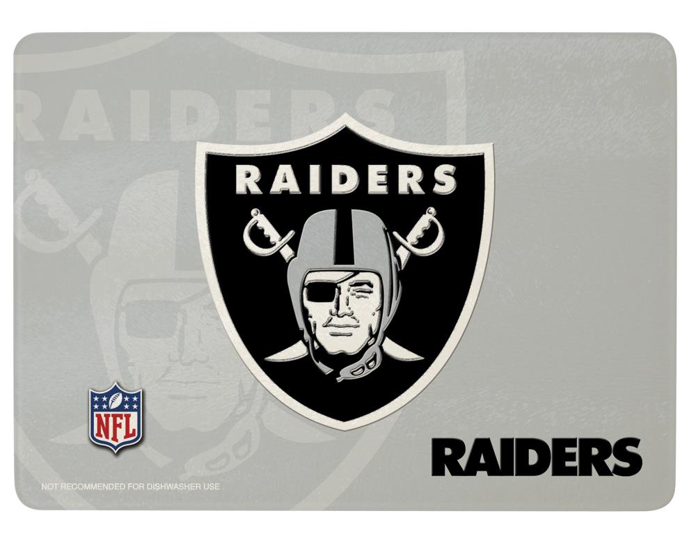 Oakland Raiders Icon Cutting Board Set