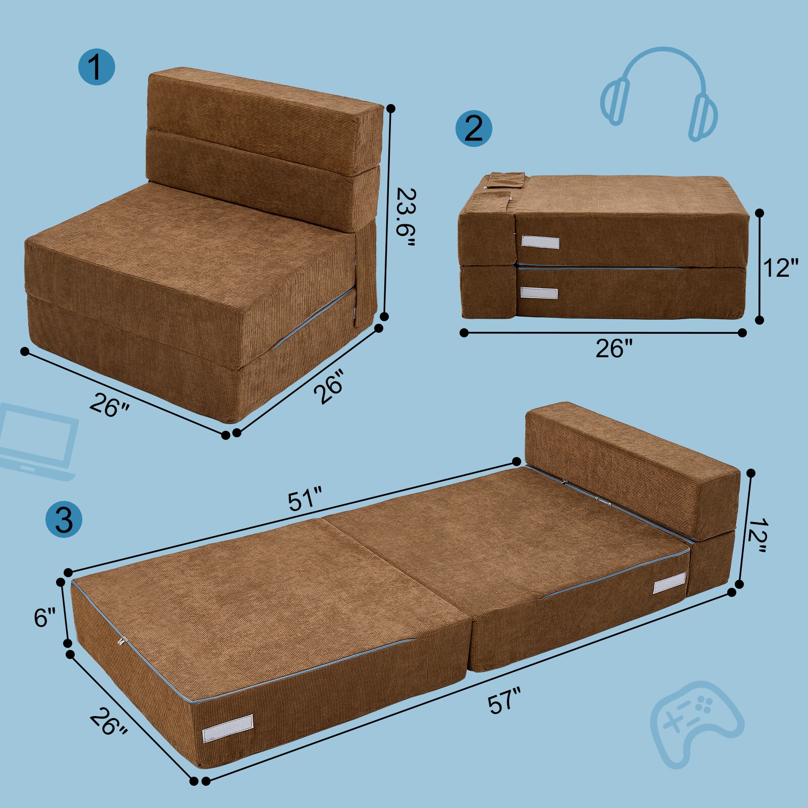 Esazn I1600160-GE-MLYU Sofas-Loveseats - View #2