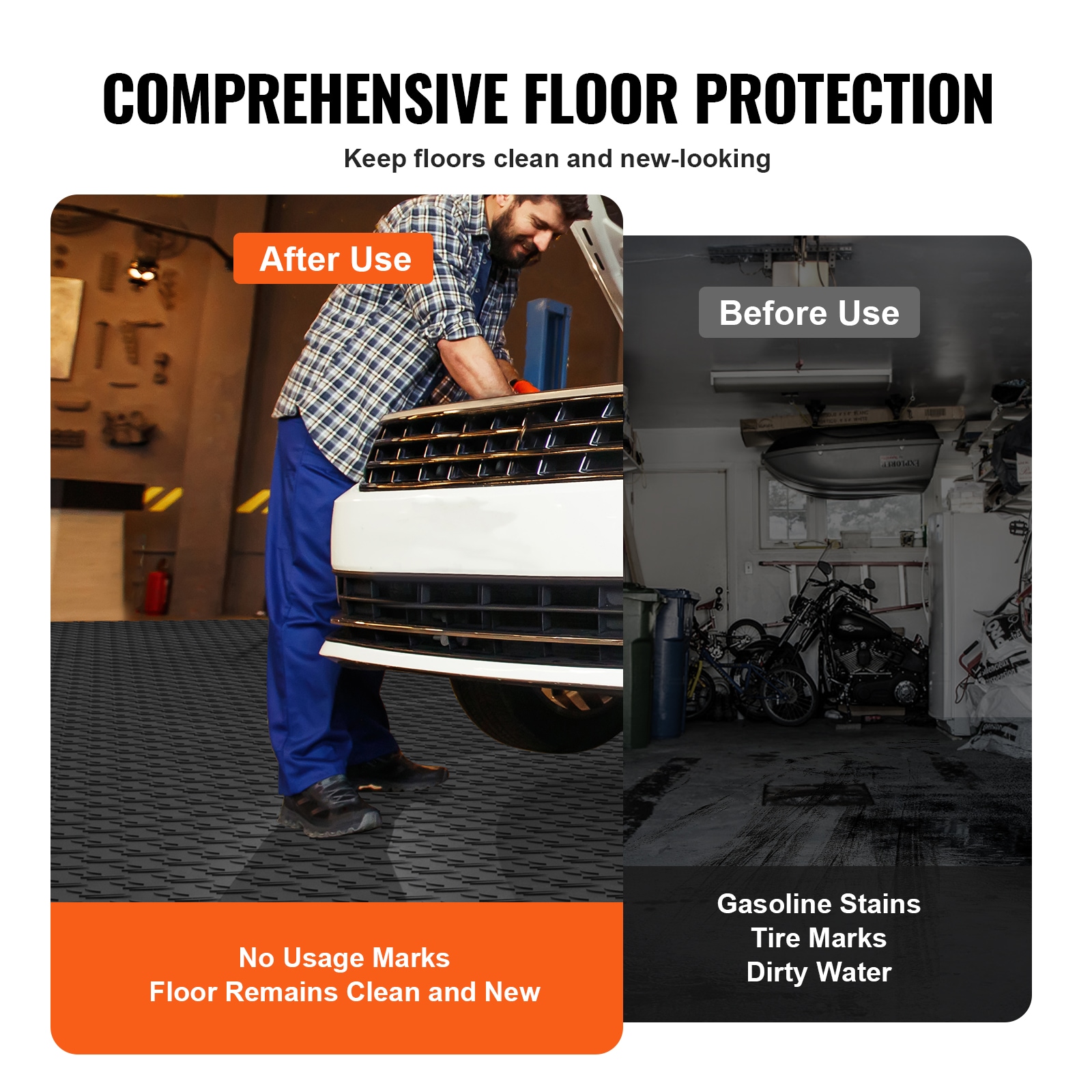 VEVOR PVCDB-BK50P000001V0 Garage-Vinyl-Tile - View #7