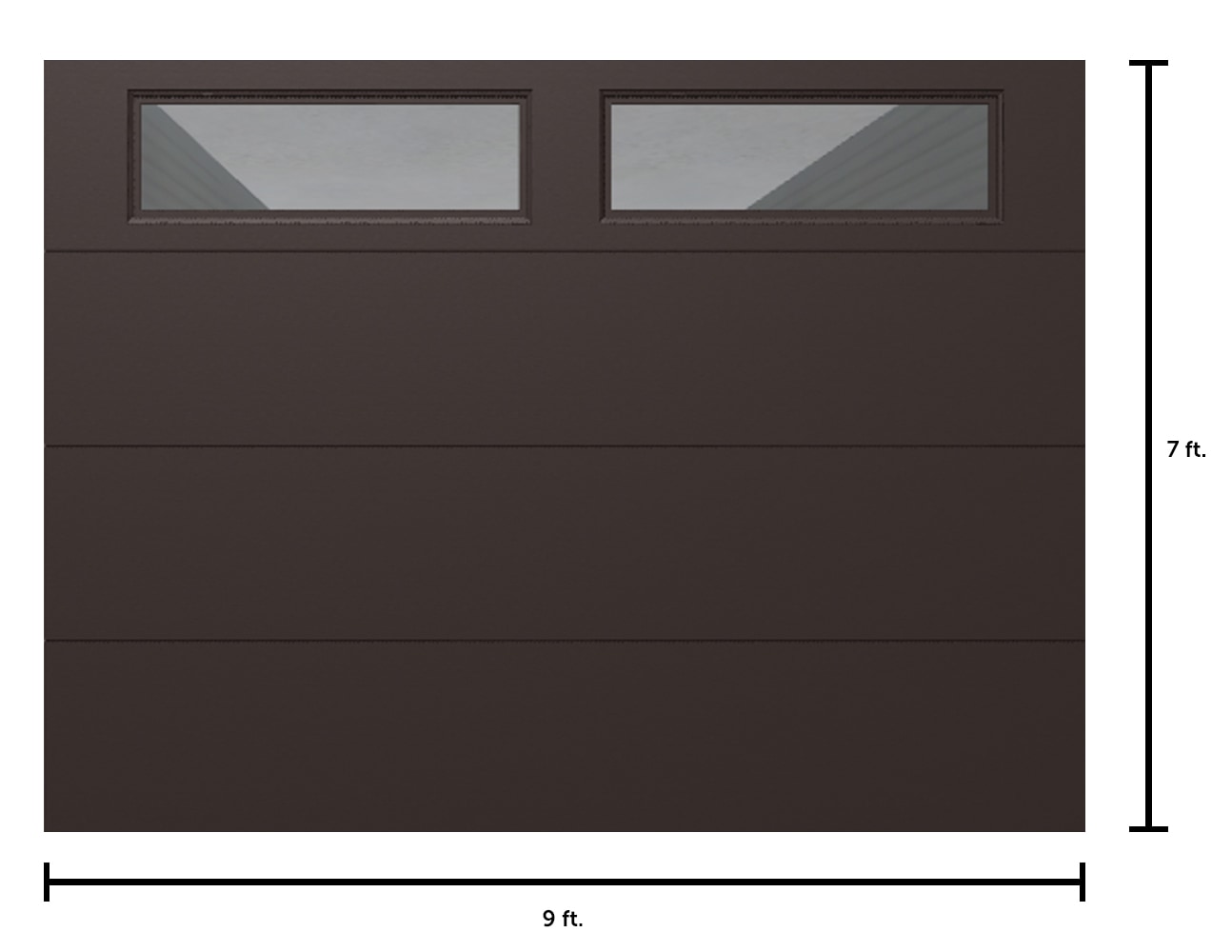 Wayne Dalton WD9605FBC97 Garage-Doors - View #2