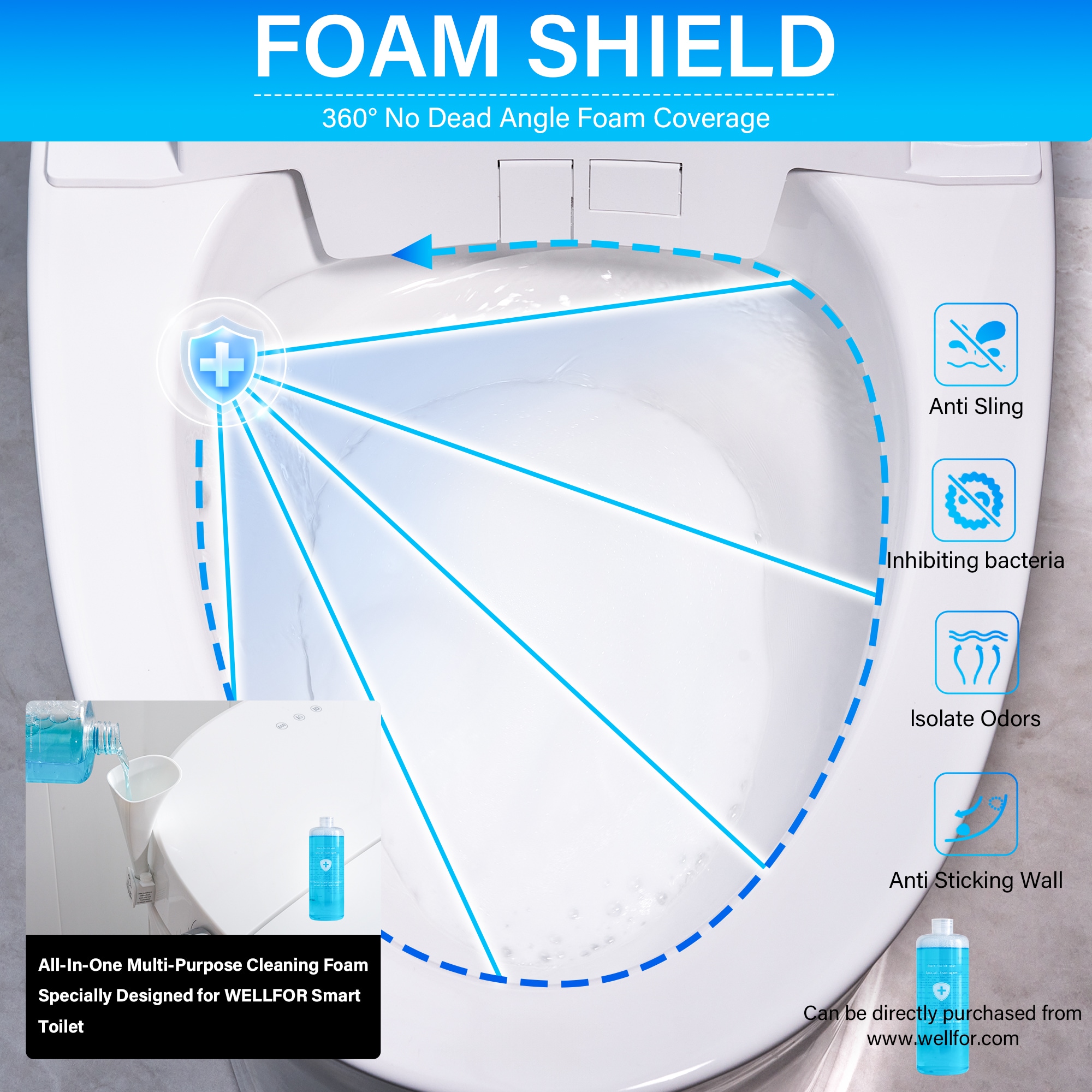 WELLFOR CF59-T toilets - View #9