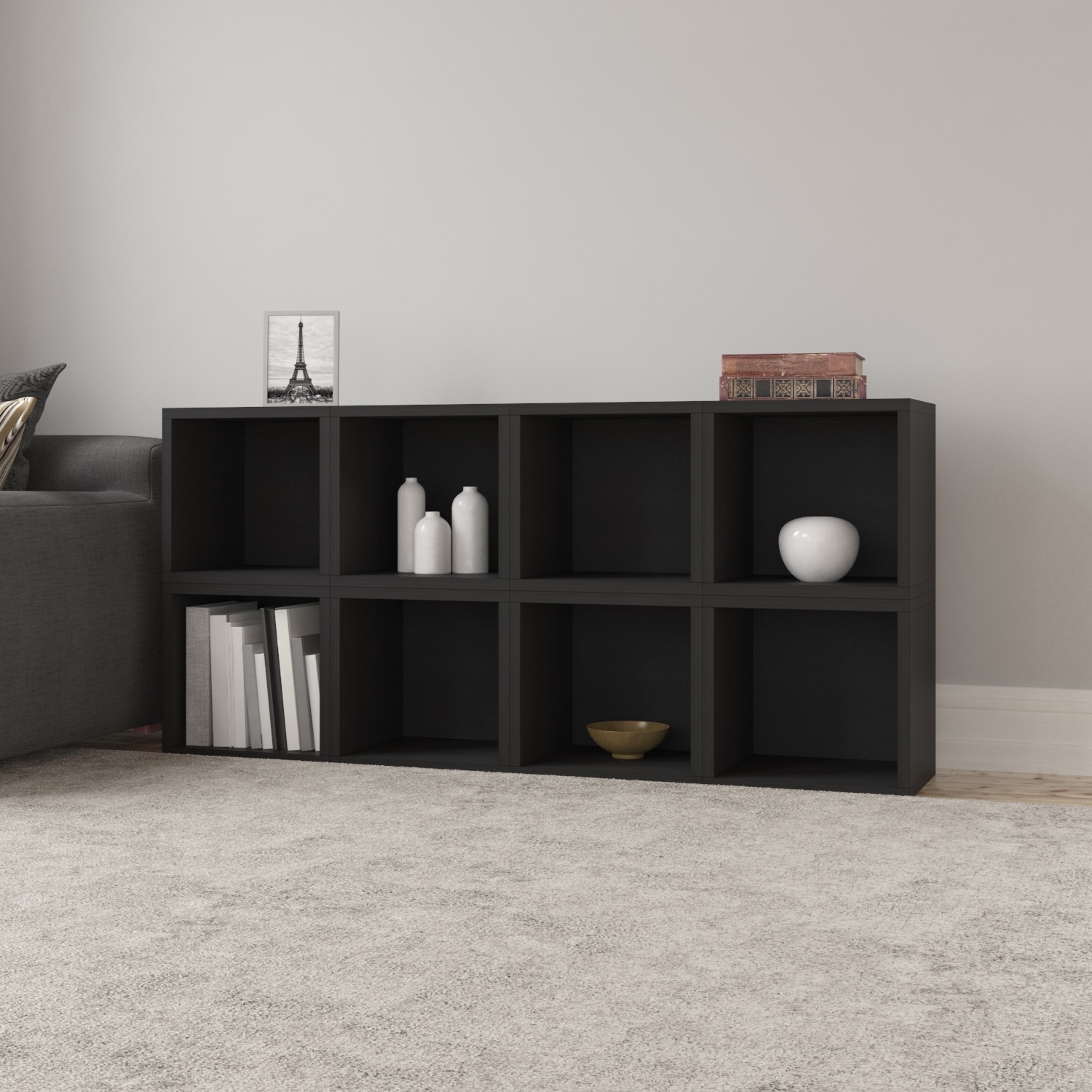 Way Basics C-OCUBE-BK Laminate-Storage-Cubes - View #4