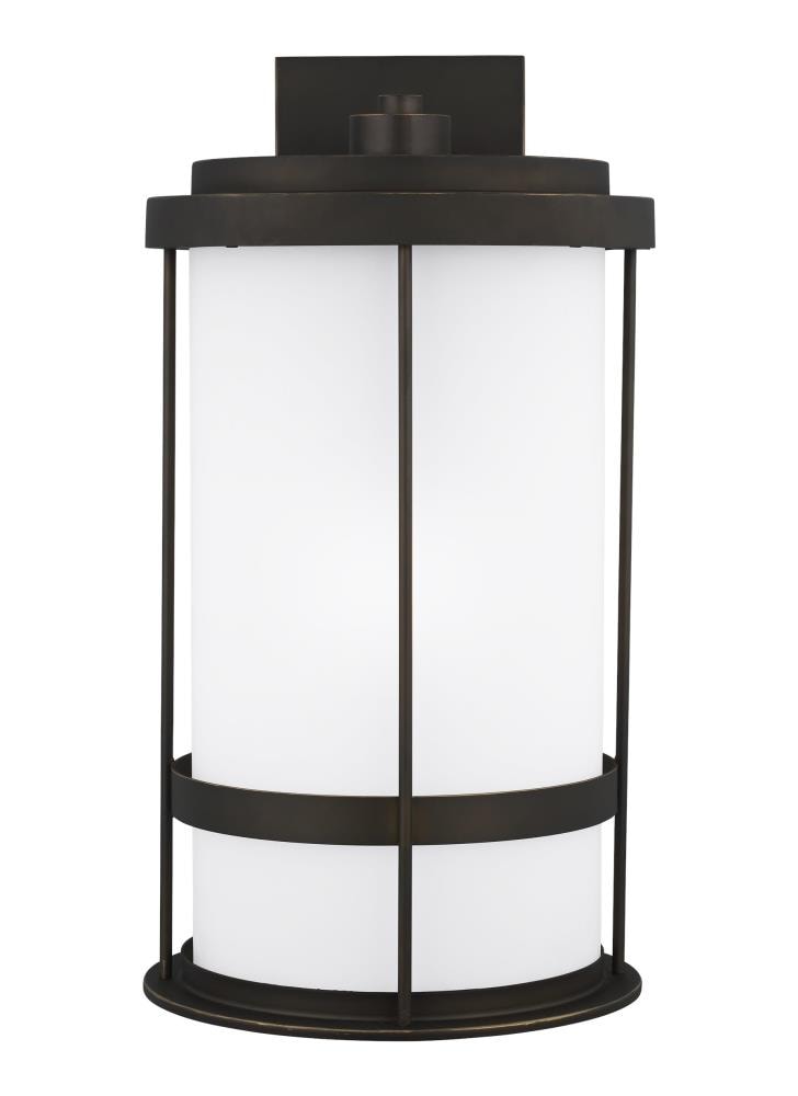 Generation Lighting 8890901DEN3-71 Wilburn 1 -Light 24-in H Antique Bronze Hardwired Outdoor Wall Light