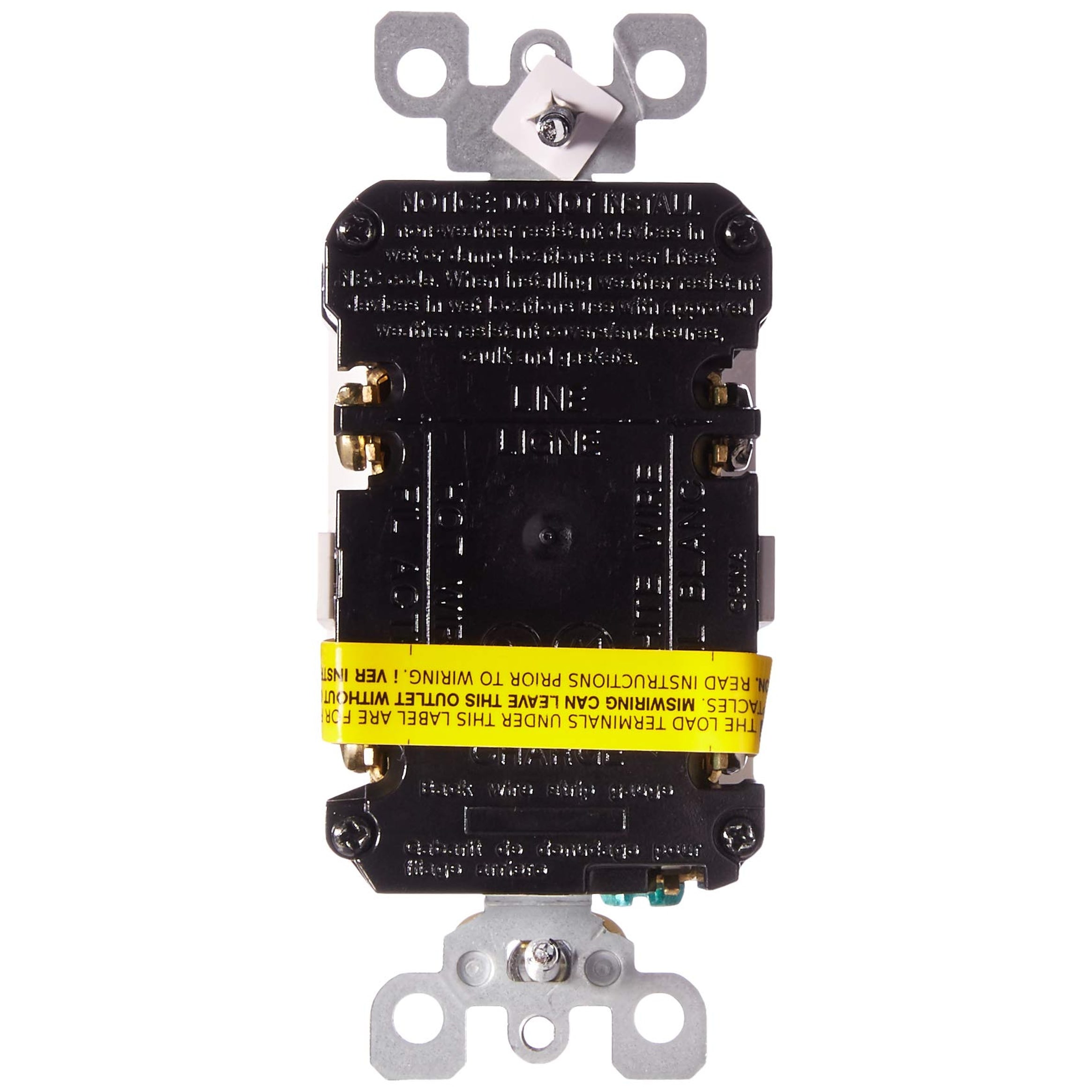 Leviton R92-GFNL2-00W receptacles - View #3