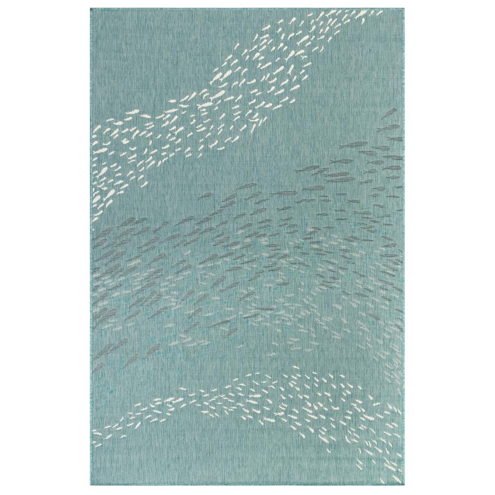 Carmel Collage Coastal Tropical Indoor Outdoor Rugs