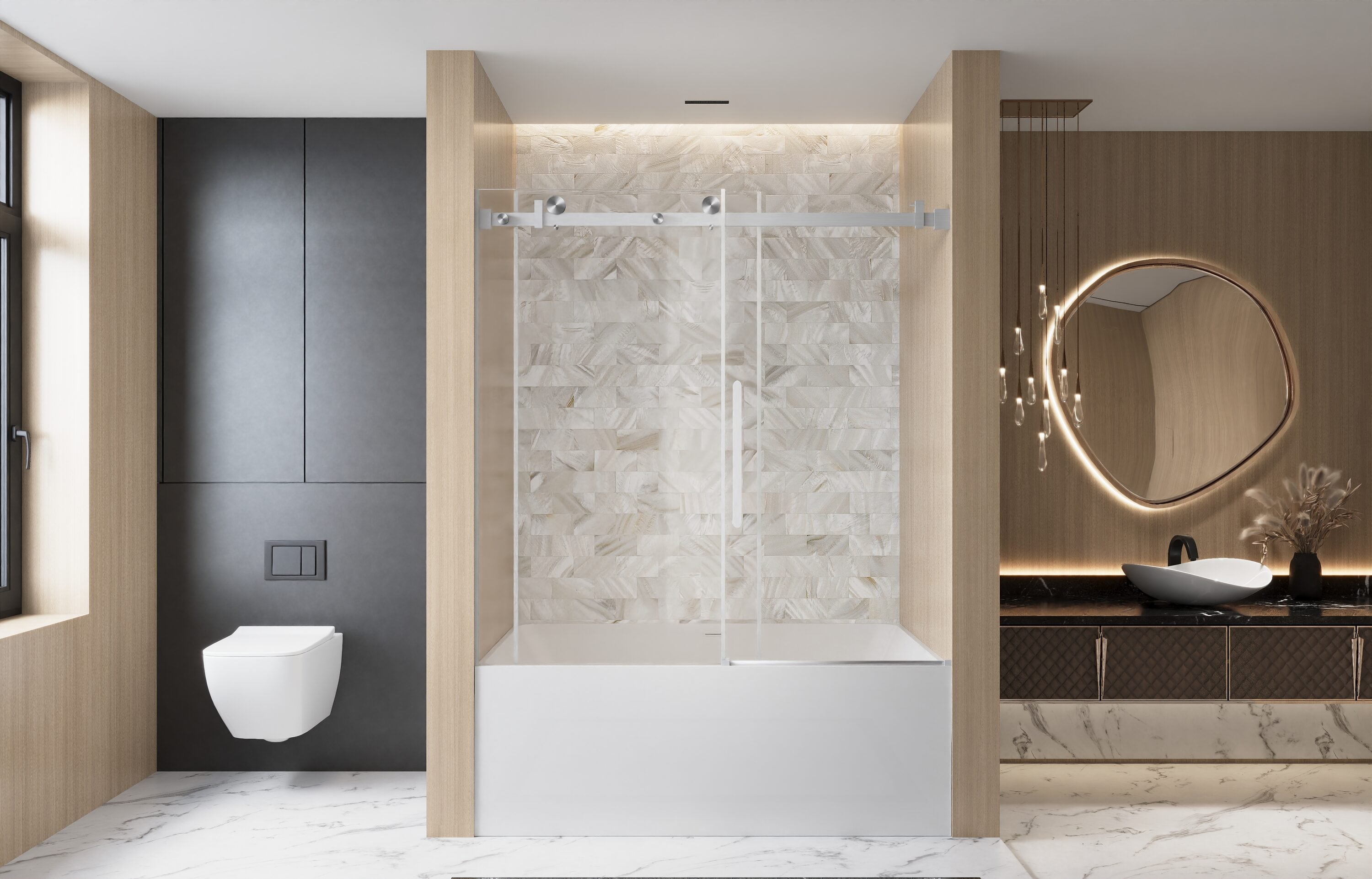 WELLFOR CHT95-P487509 Shower-Doors - View #14