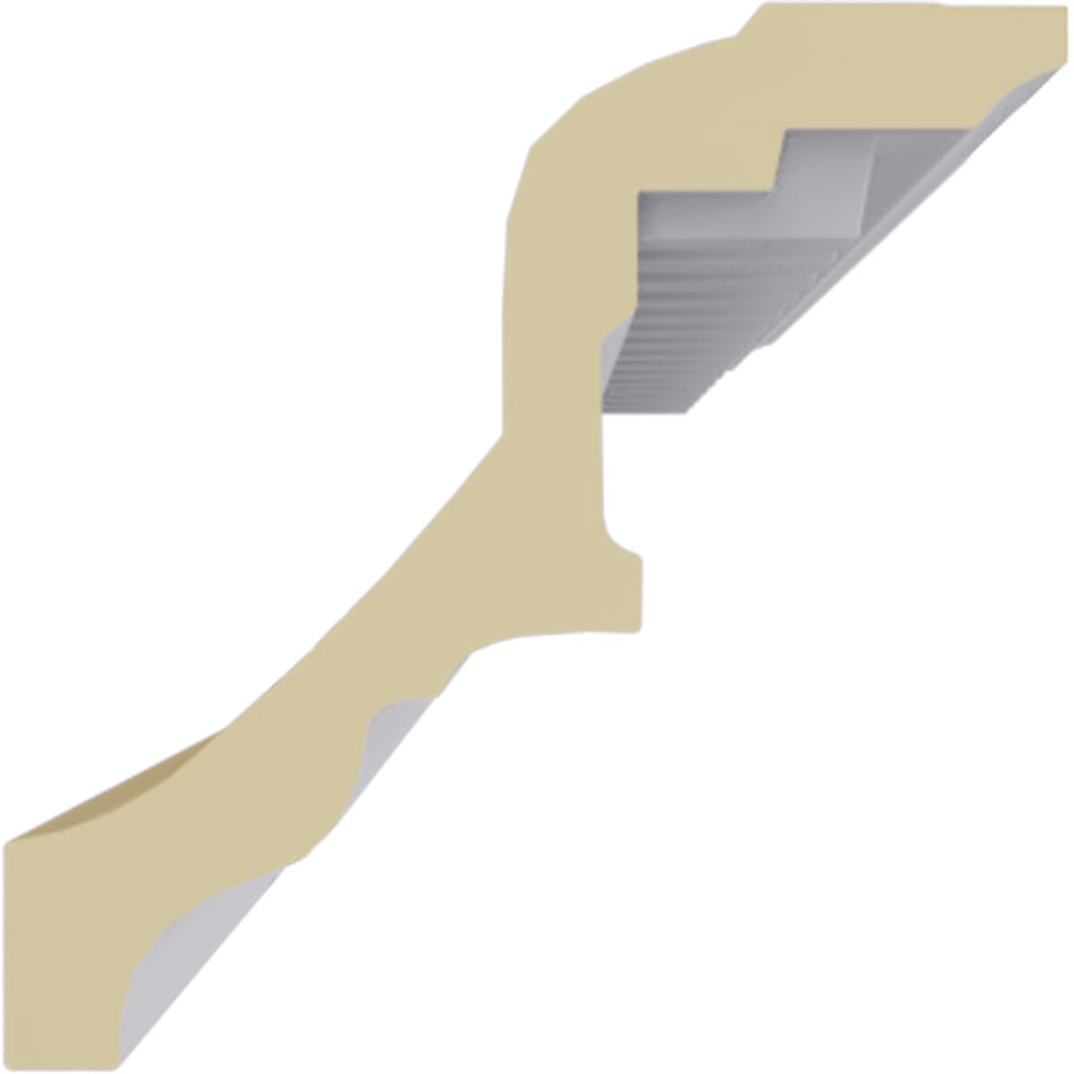 Ekena Millwork MLD03X03X04DE-CASE-8 Crown-Moulding - View #2