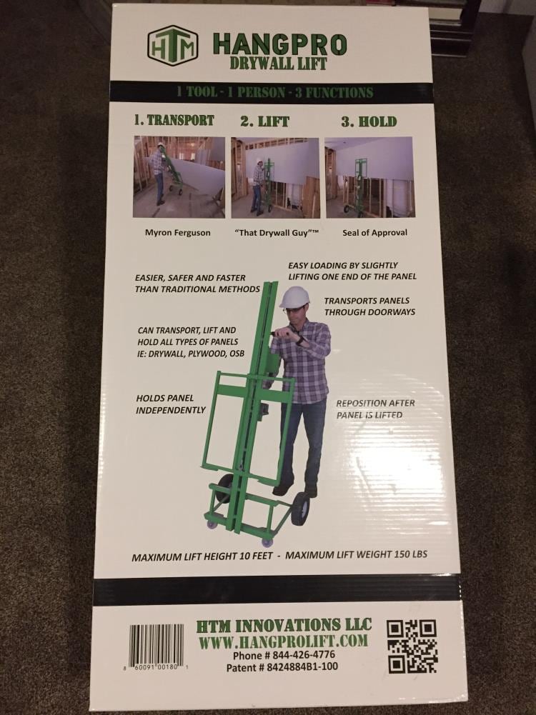 Hangpro HTM-100 Drywall-Panel-Carriers - View #19