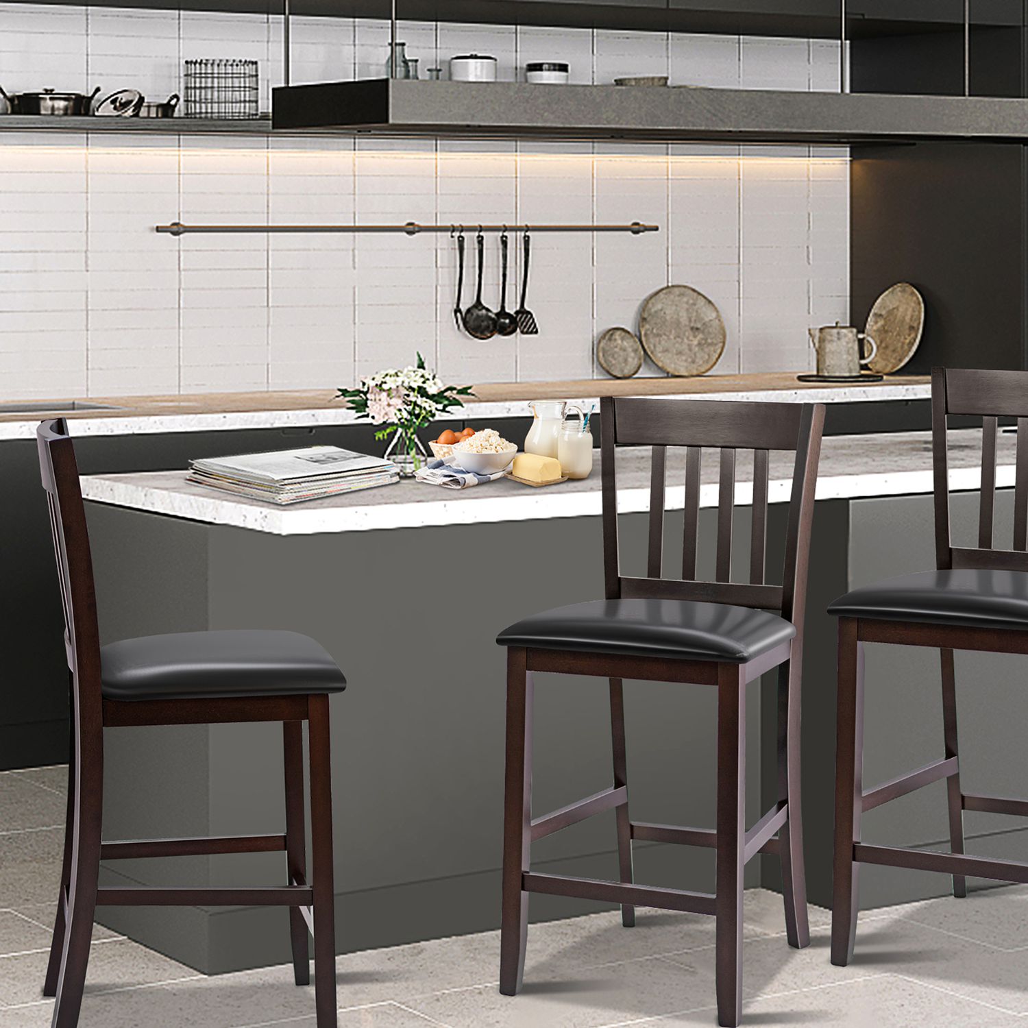 Costway CSHY000299 stools - View #2