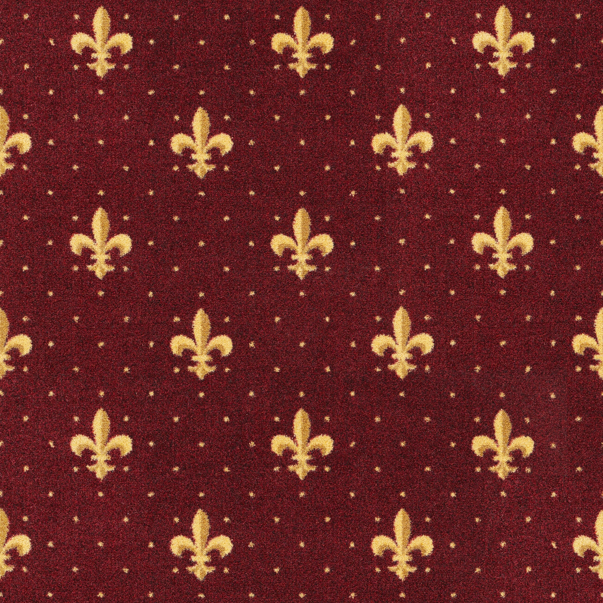 4 Maroon/Burgundy Cross - Fleur De Lis - Religious - Iron On