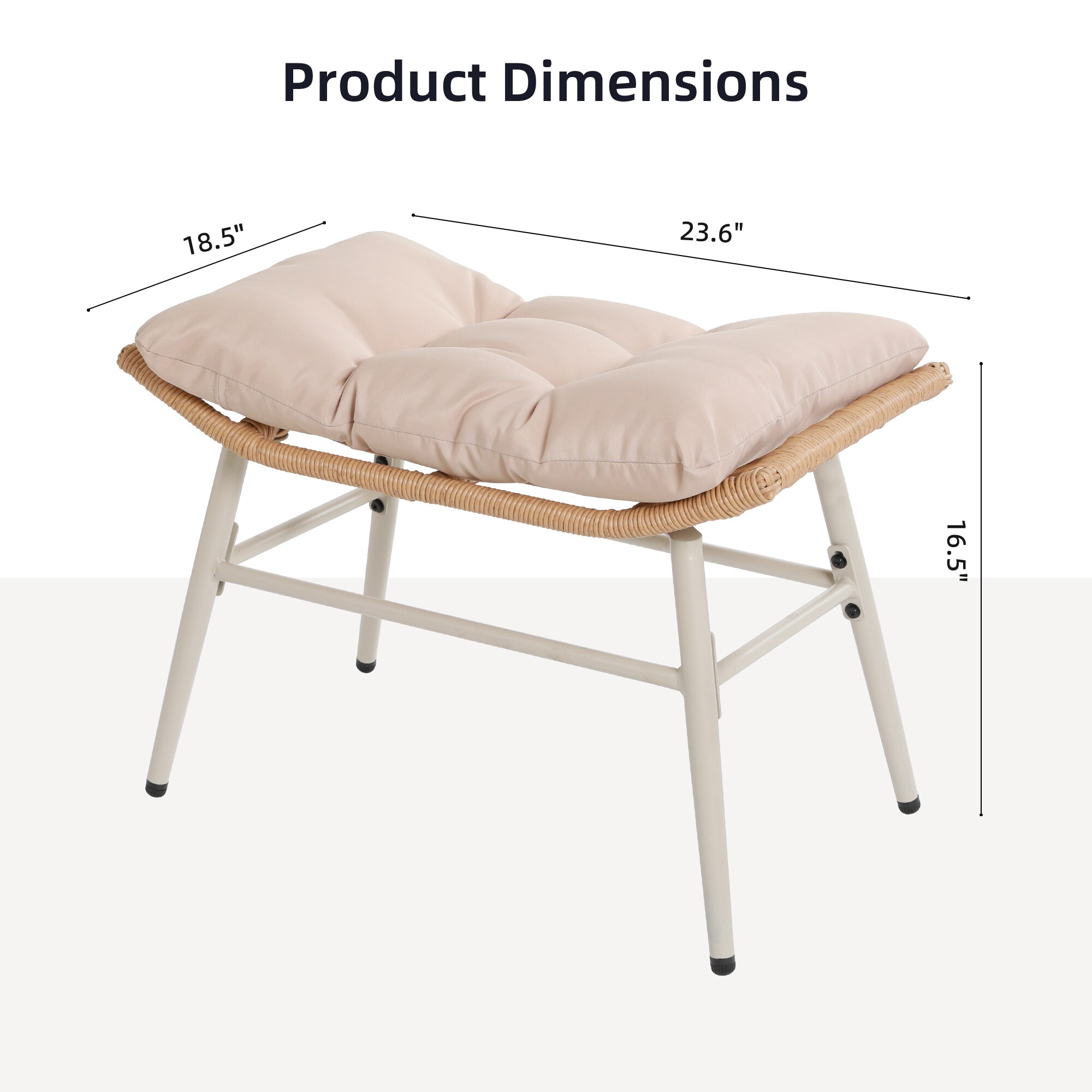 Patio Watcher RT-JD-Y1 Stools-Ottomans - View #3