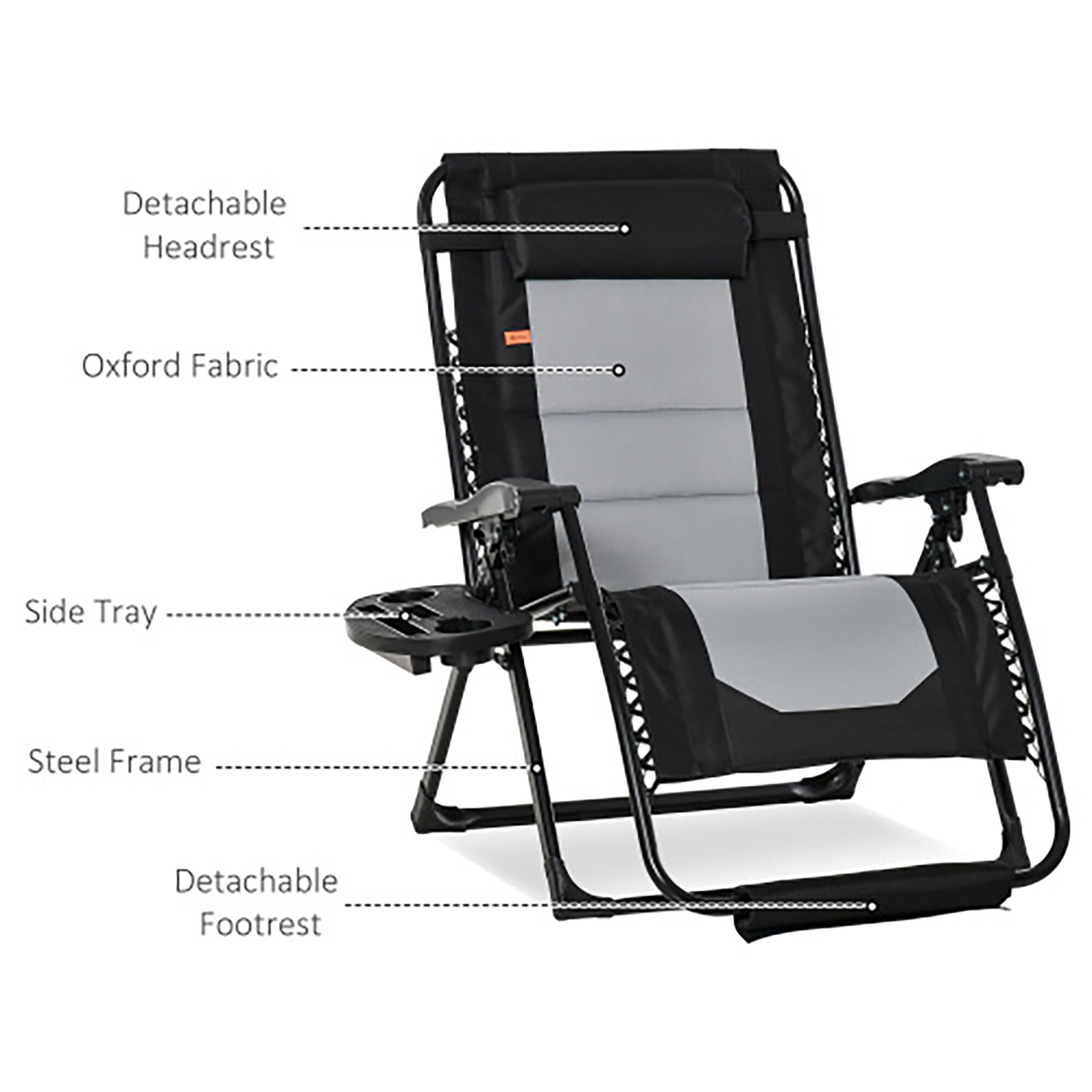 CASAINC WF-SM-B4-WT Patio-Chairs - View #6